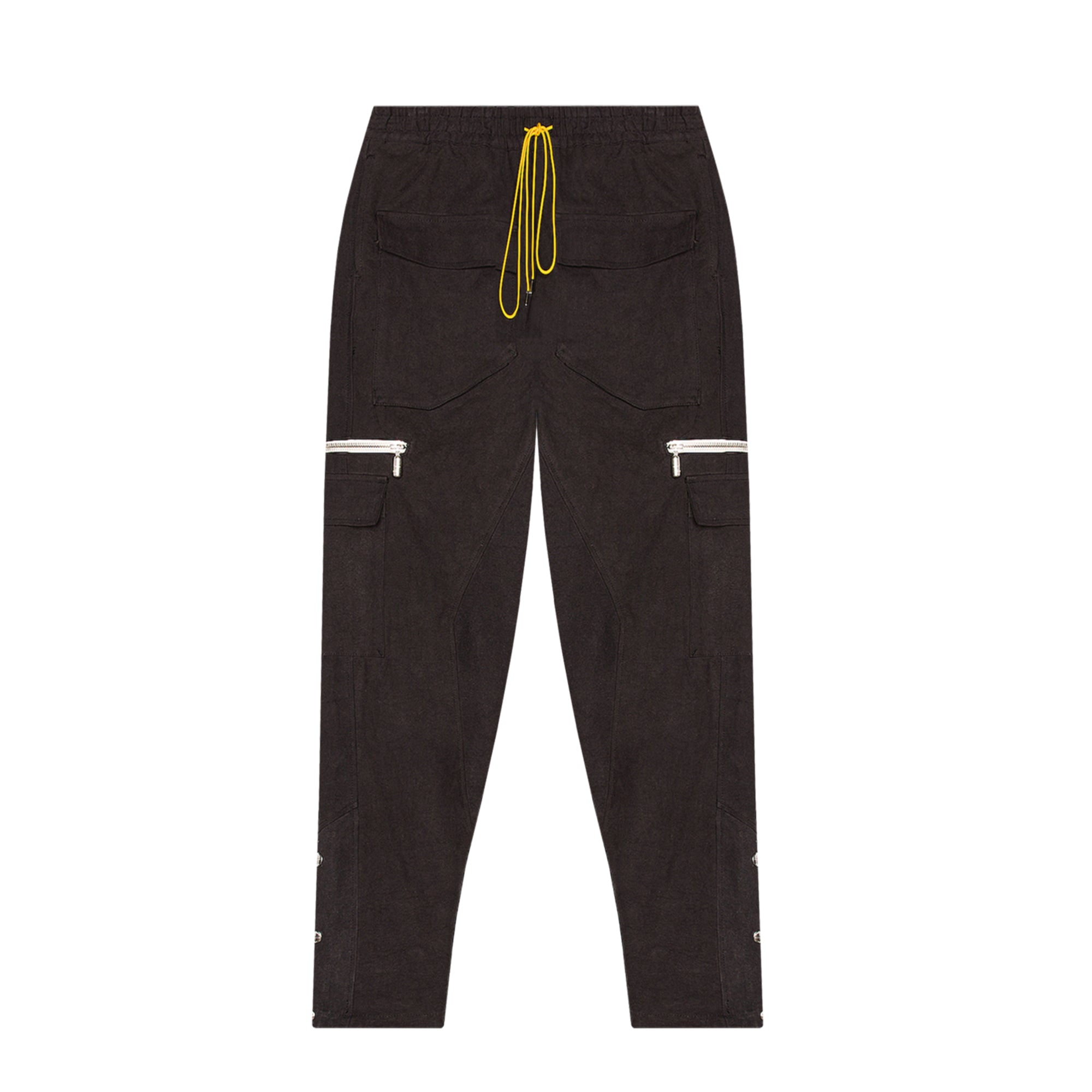 Rhude Cupro Cargo Pant in Black