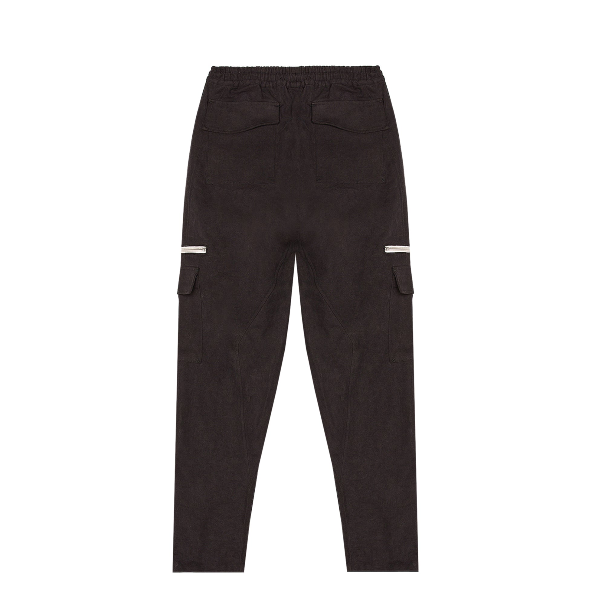Rhude Cupro Cargo Pant in Black