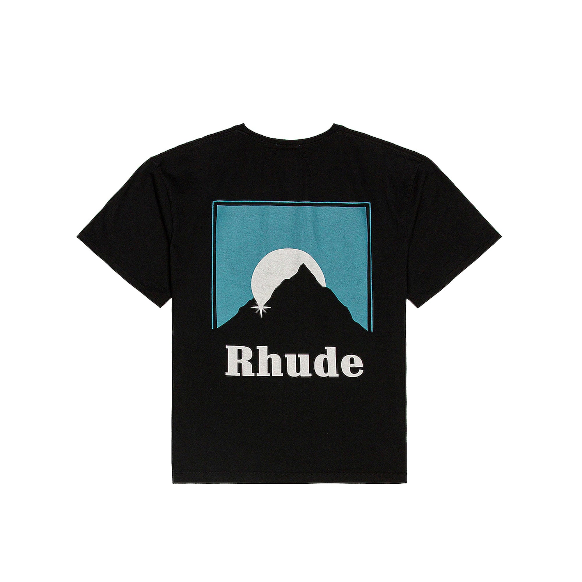 Rhude Mens 'Black' Sundry T-Shirt