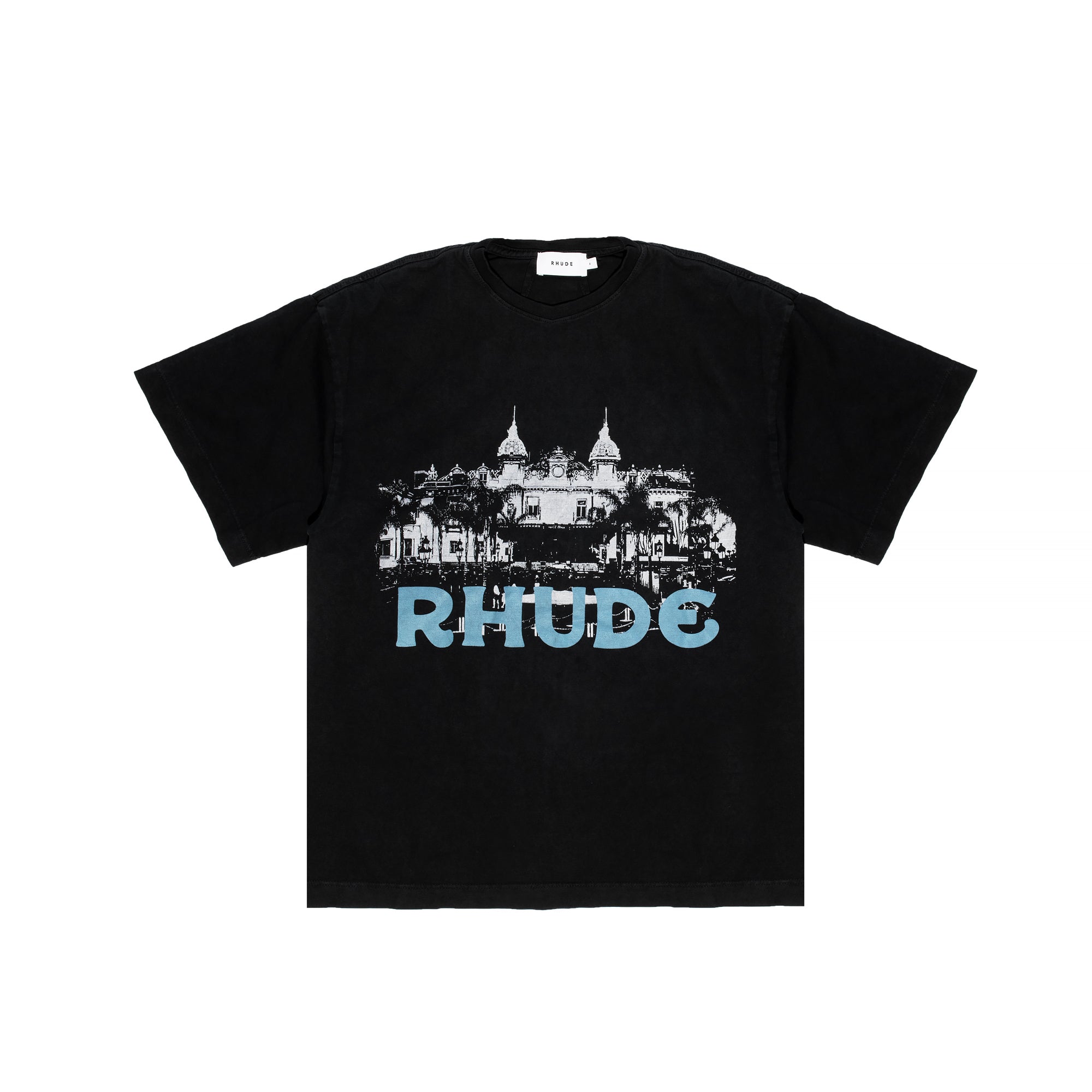 Rhude Mens Casino Tee 'Black'