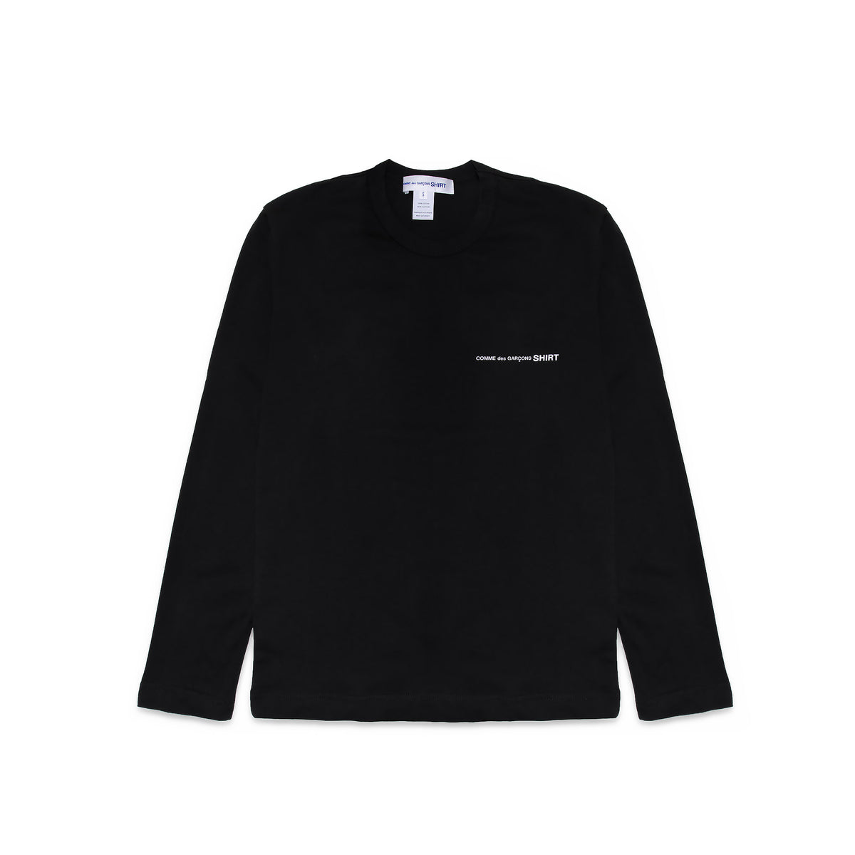 Comme des Garcons SHIRT Mens Longsleeve Logo Tee