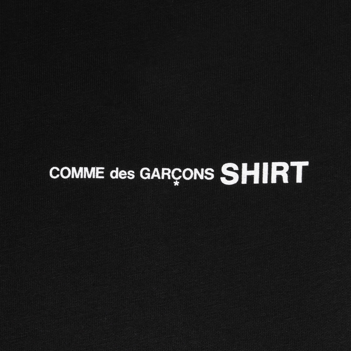 Comme des Garcons SHIRT Mens Longsleeve Logo Tee