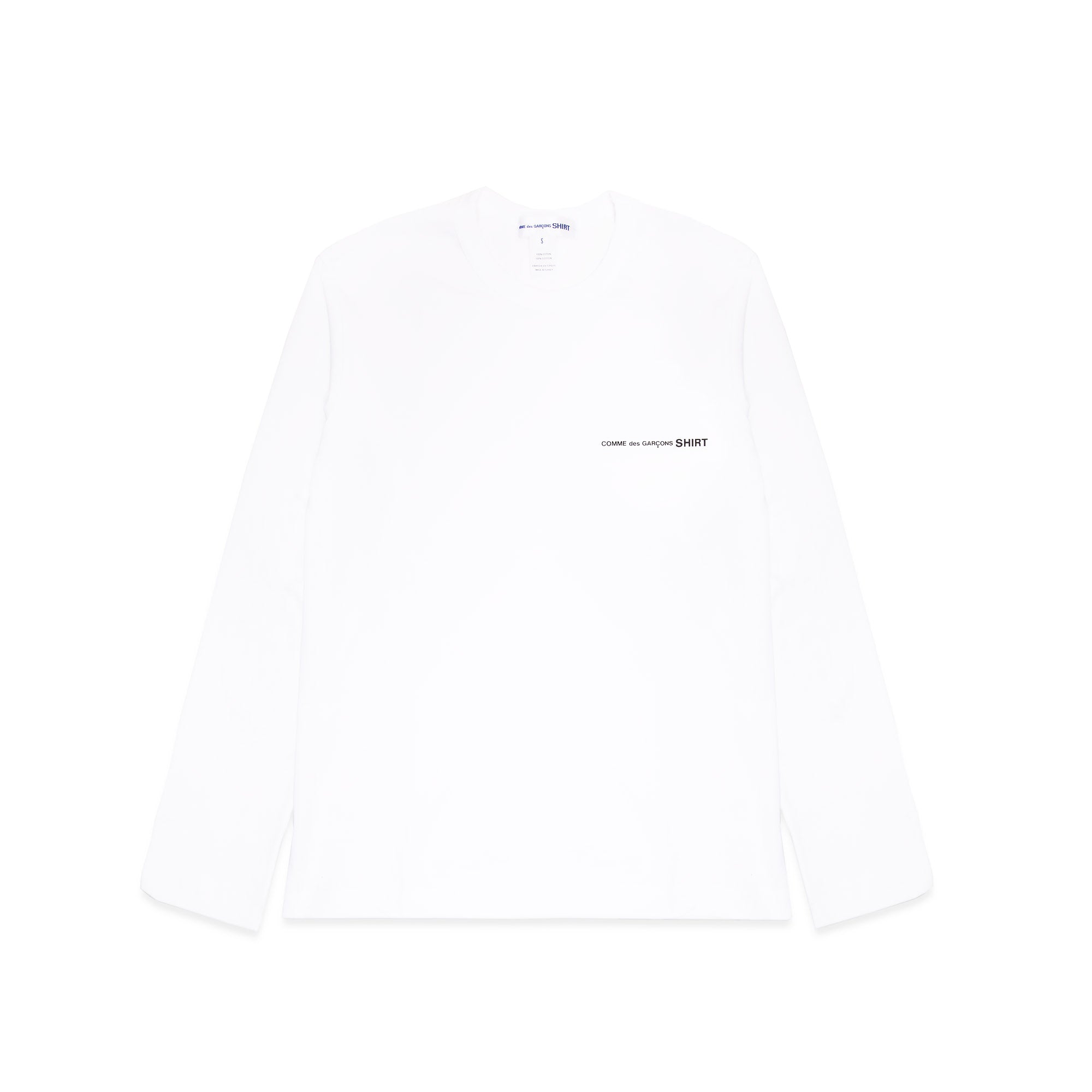 Comme des Garcons SHIRT Mens Long sleeve Logo Tee