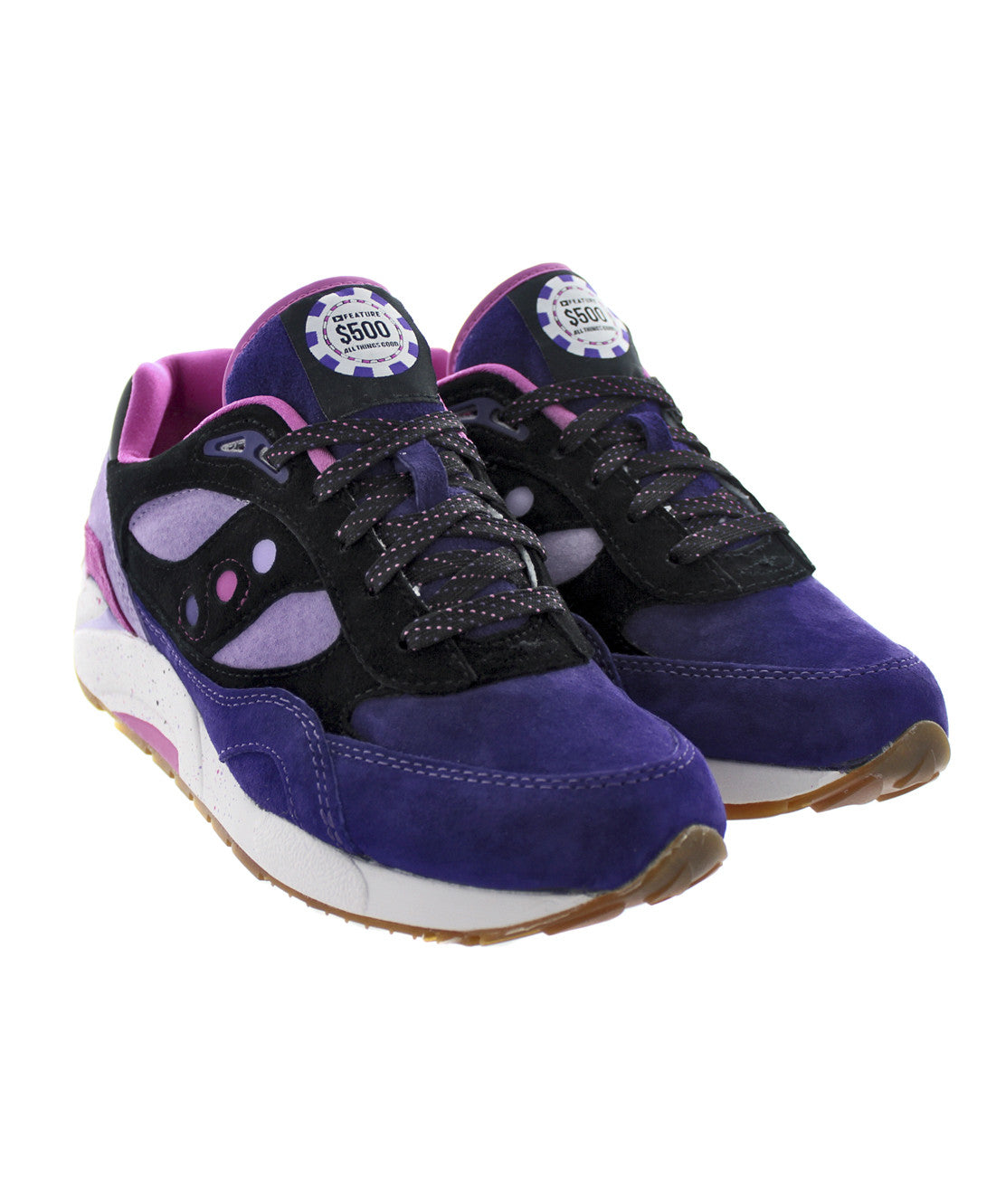 Saucony x Feature LV: G9 Shadow 6 "The Barney" (Purple/Black)
