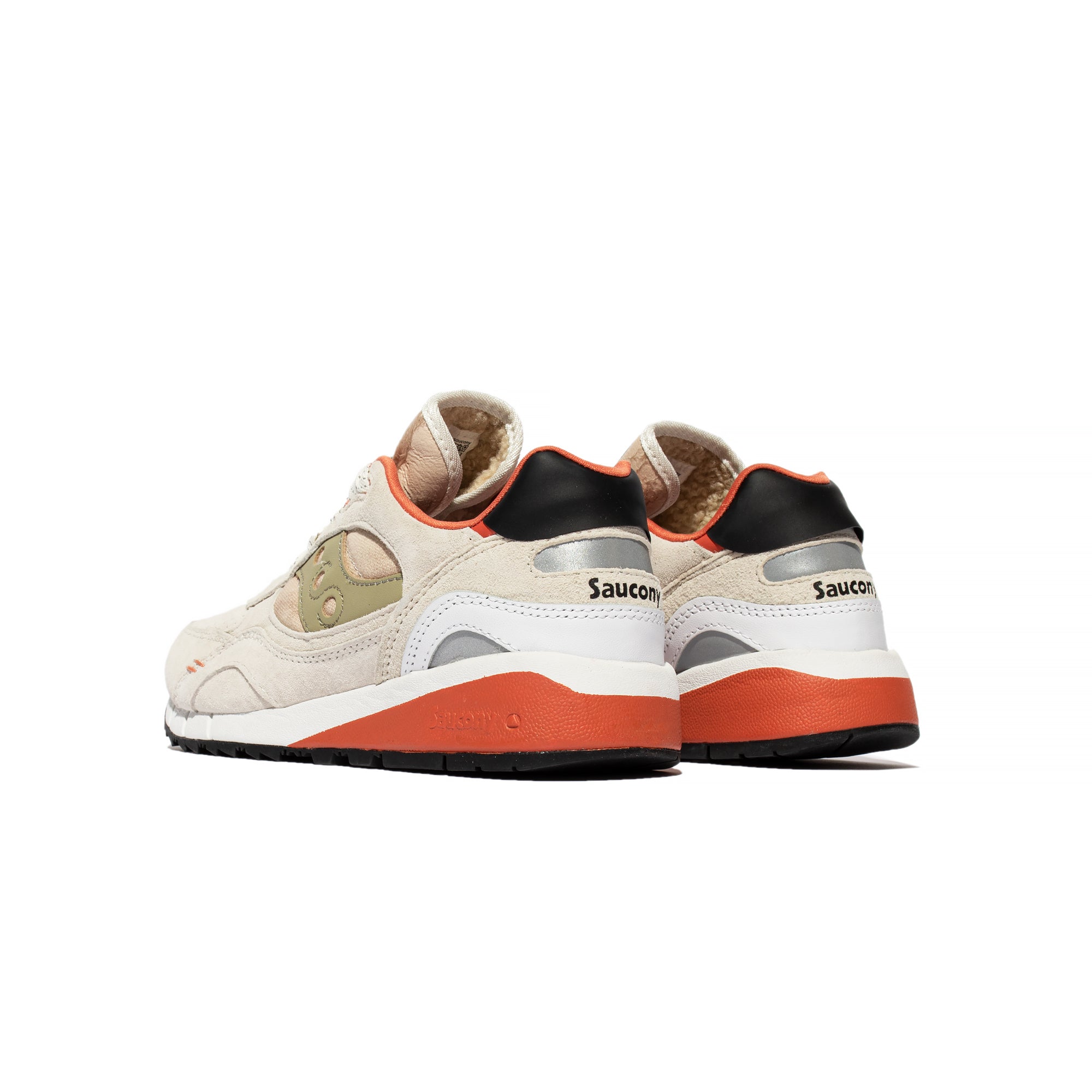 Saucony Mens Shadow 6000 Shoes 'White/Clay'