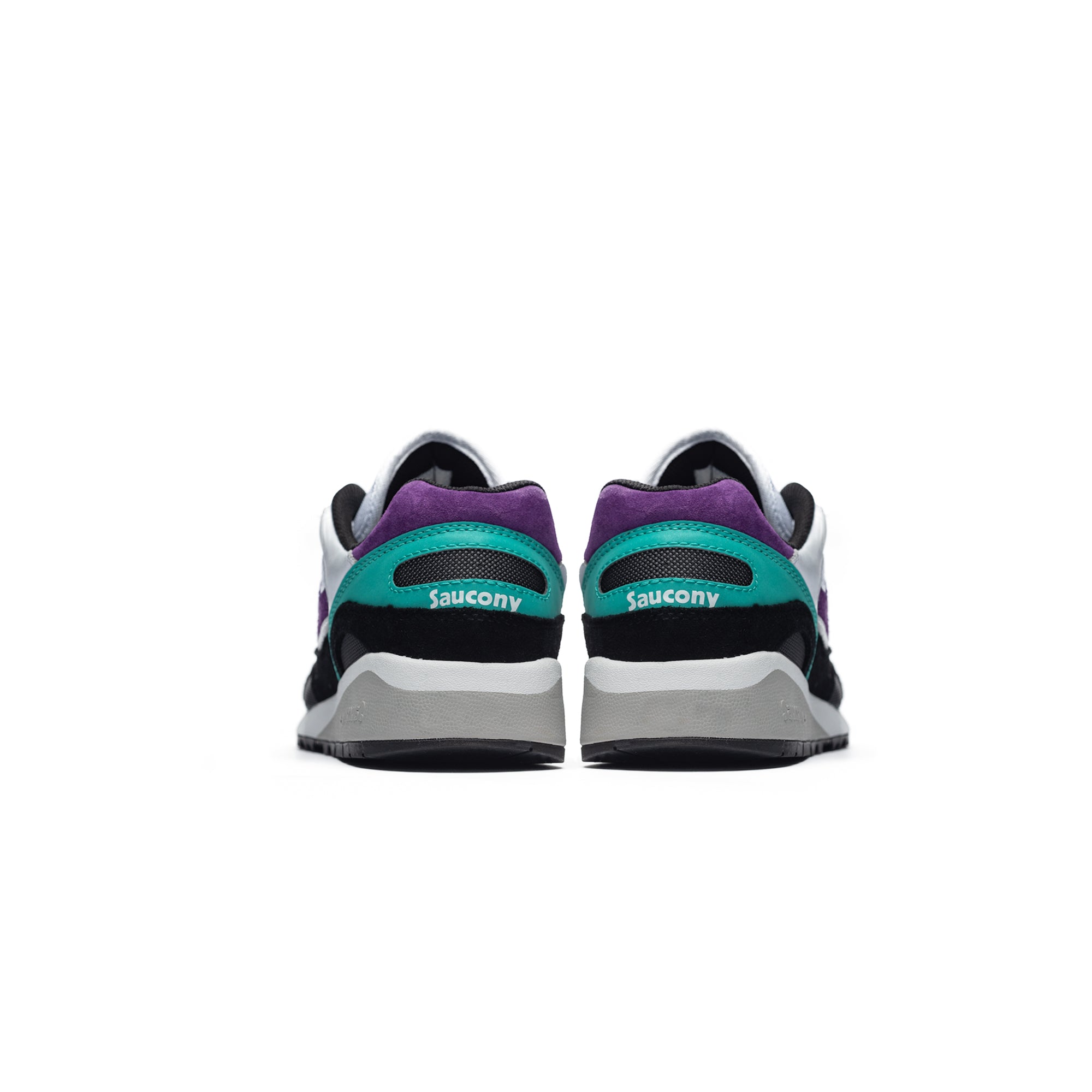 Saucony Mens Shadow 6000 Shoes 'White/Teal/Purple'