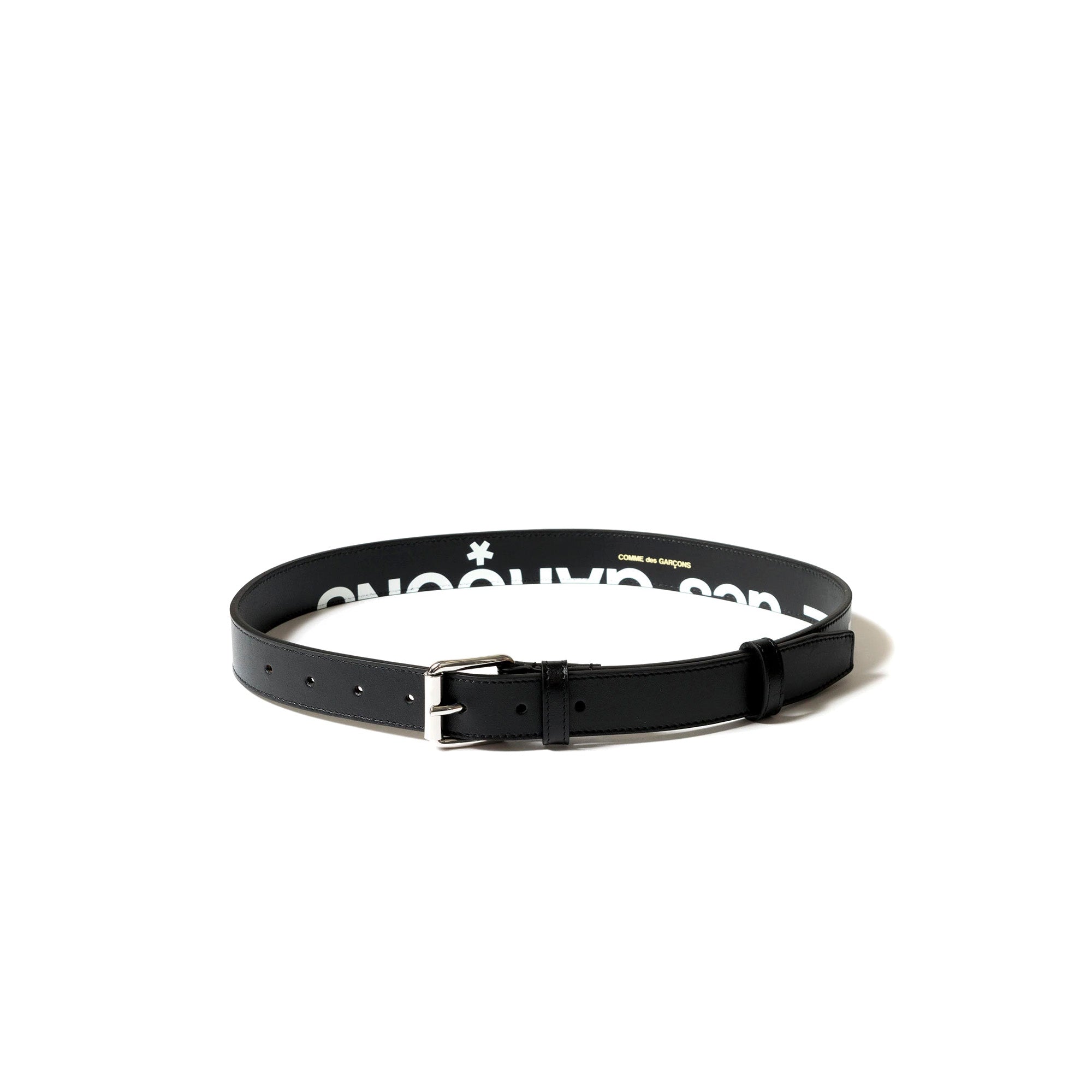 Comme Des Garcons Wallet Huge Logo Belt