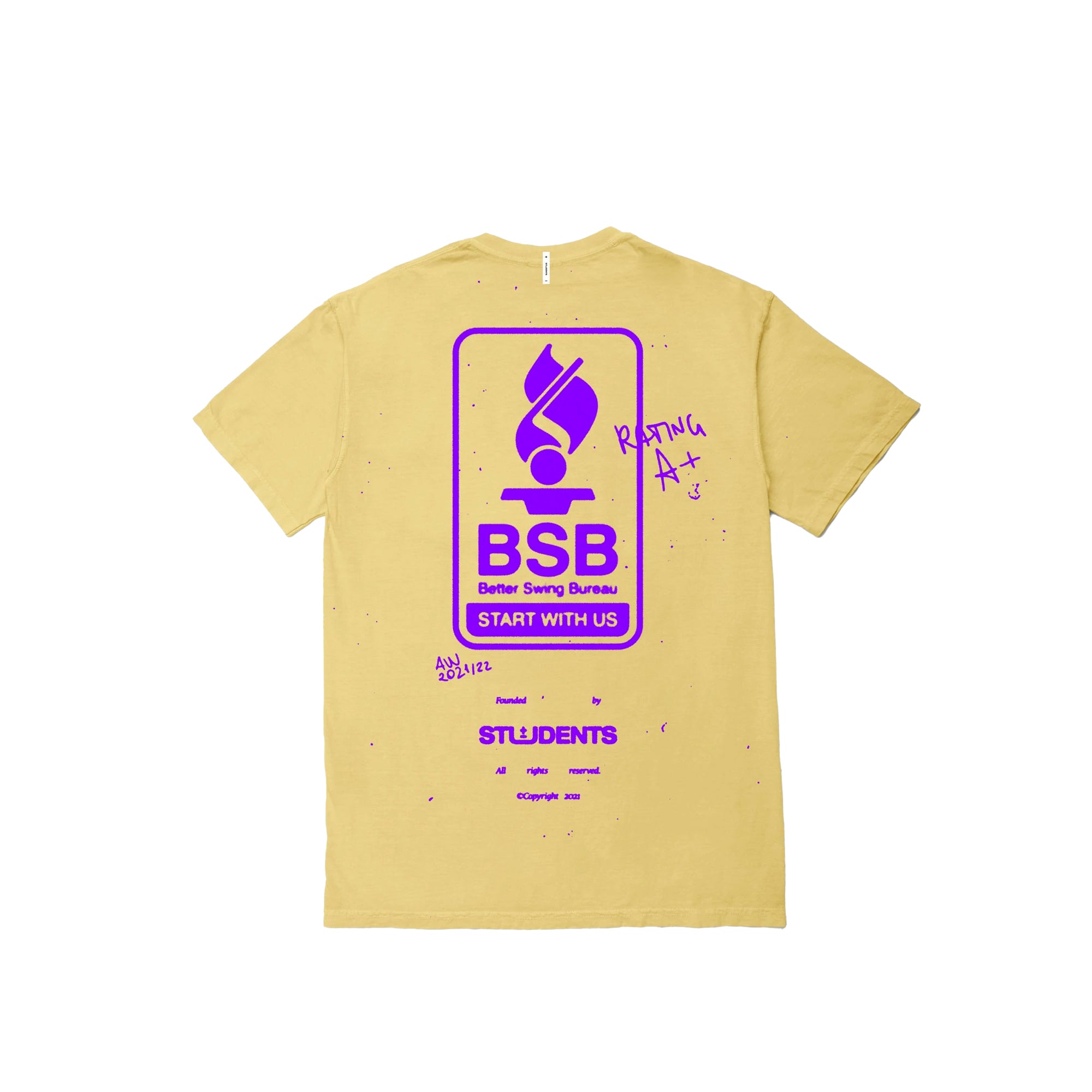 Students Mens Start With Us SS Tee