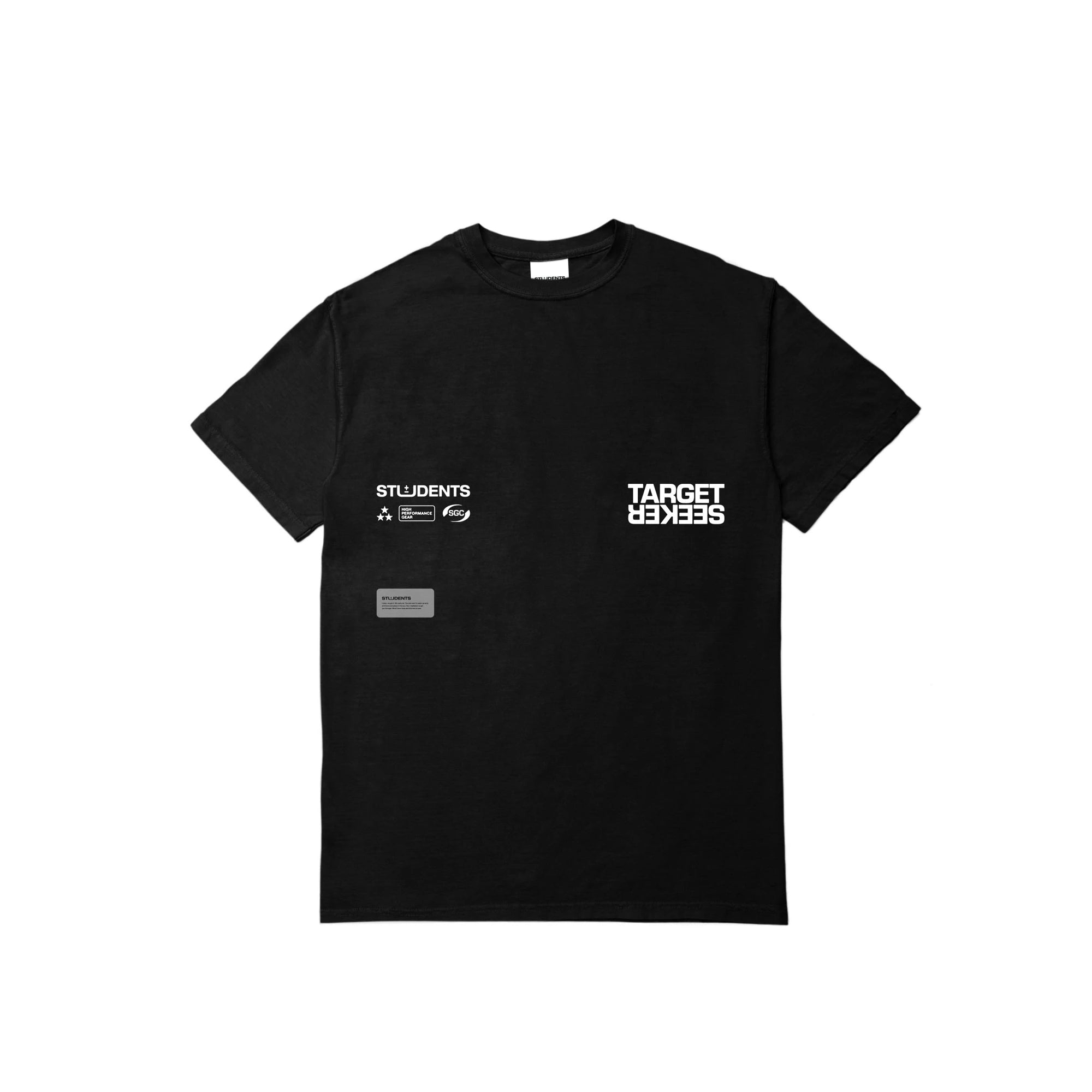 Students Mens Target Seeker T-Shirt 'Black'