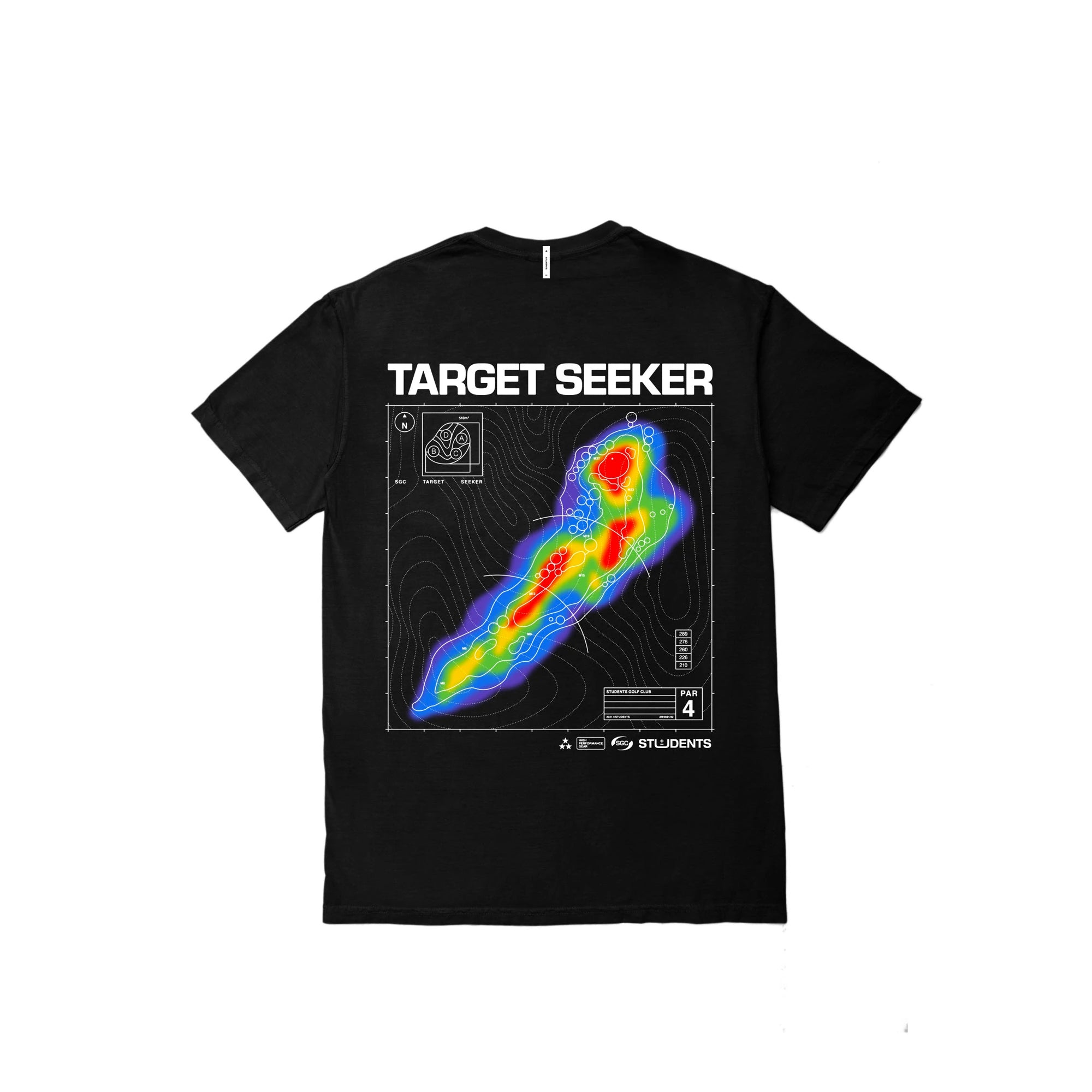 Students Mens Target Seeker T-Shirt 'Black'
