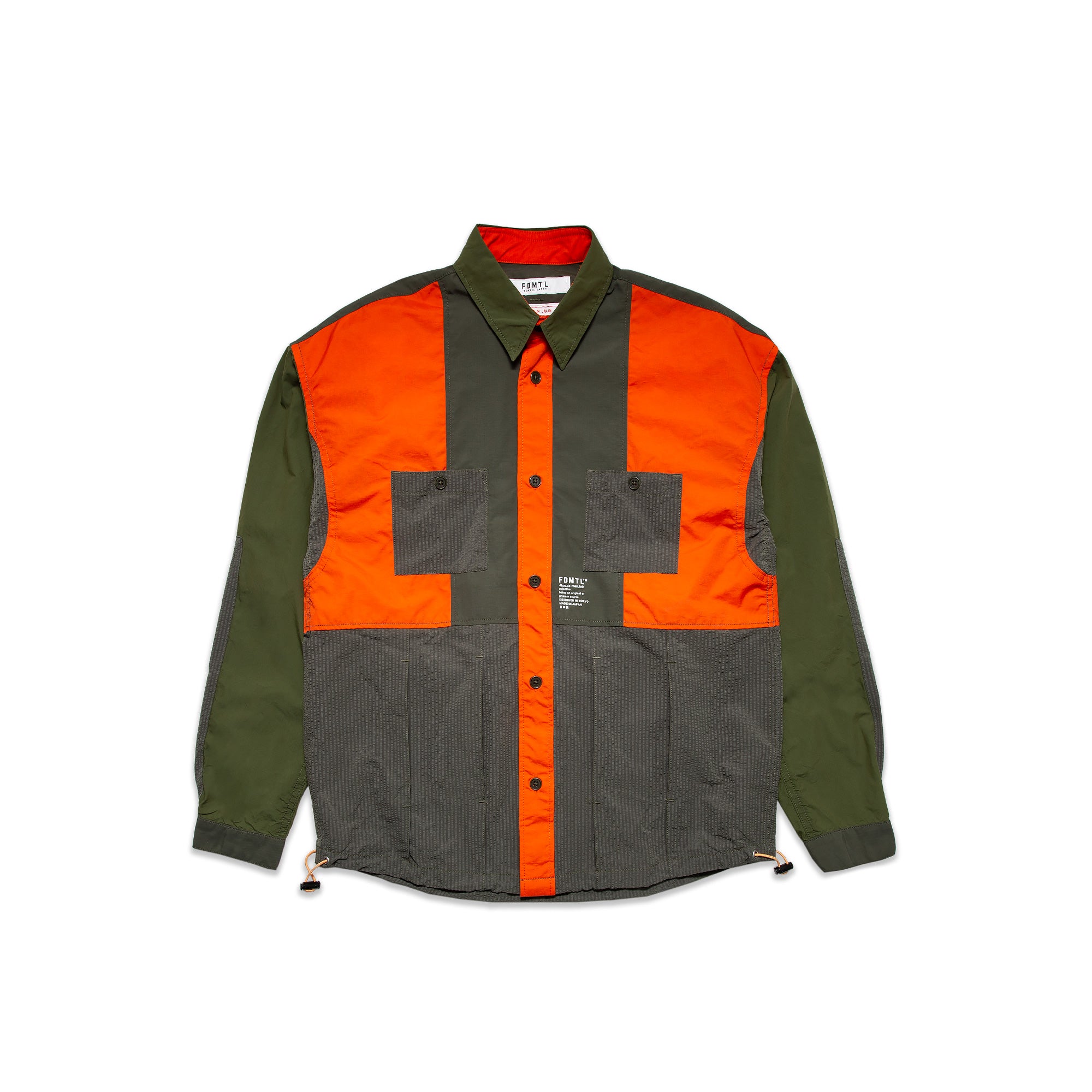 FDMTL Mens Patchwork Shirt