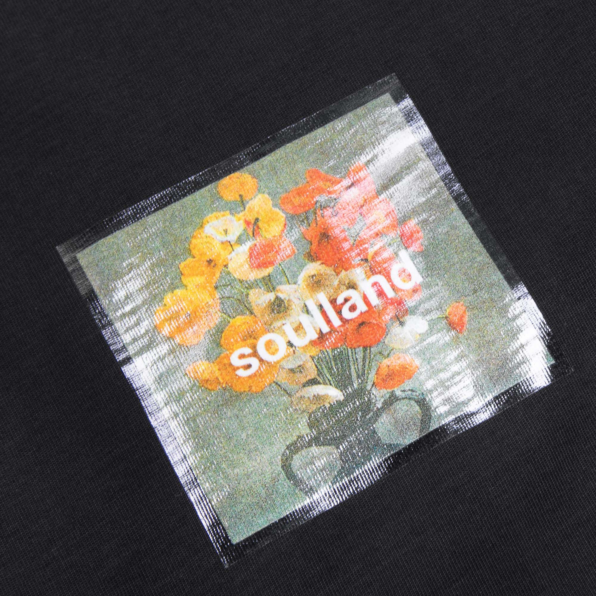 SOULLAND Mens Stilleben Square Tee