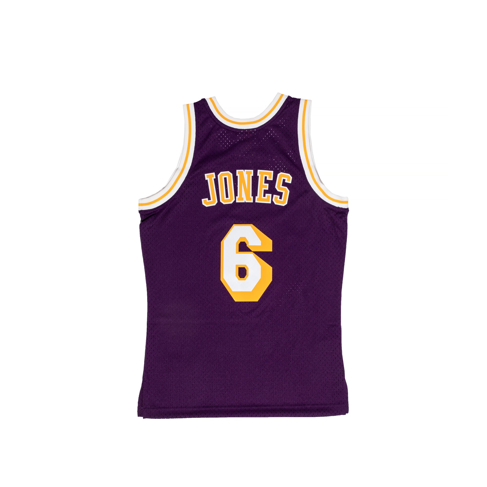 Mitchell & Ness Mens Eddie Jones Los Angeles Lakers Swingman Jersey 'Purple'