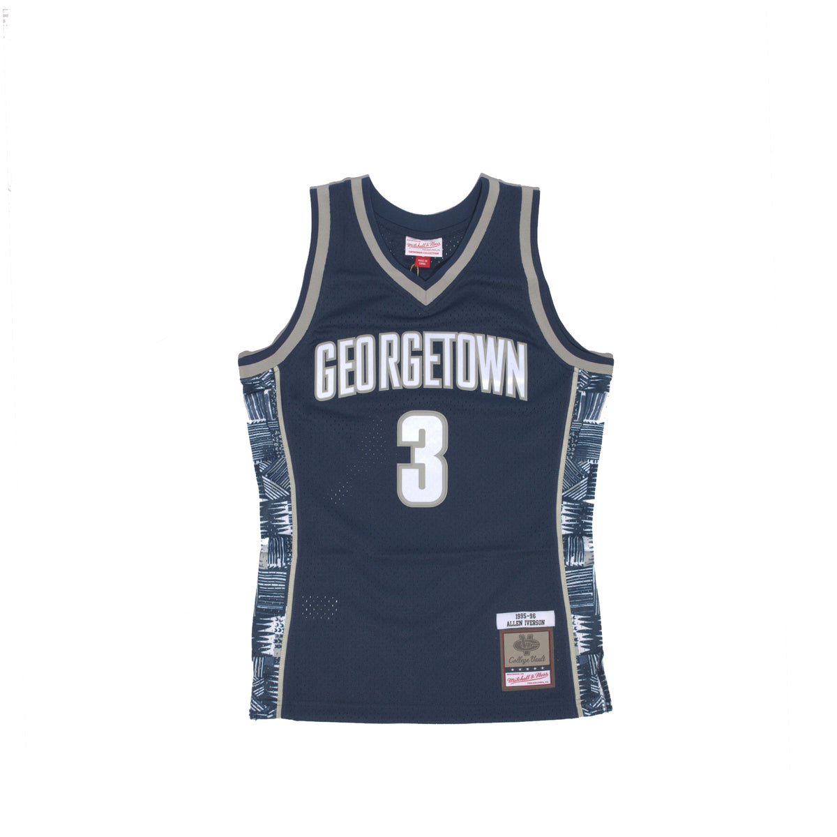 Mitchell & Ness Mens Allen Iverson Georgetown University Swingman Jersey 'Navy'