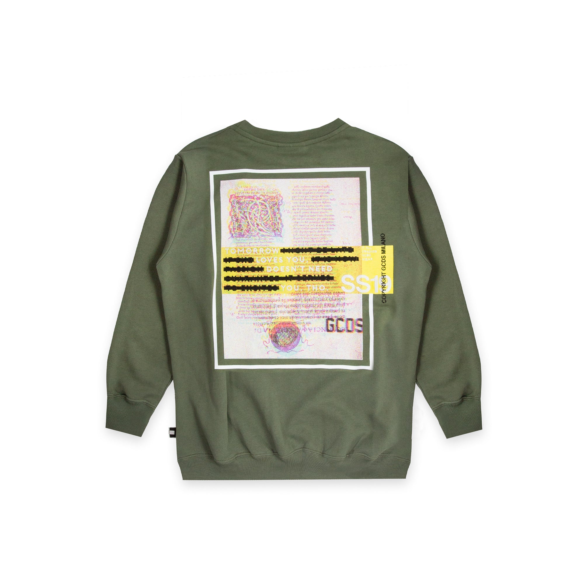 GCDS Womens Page Sweatshirt