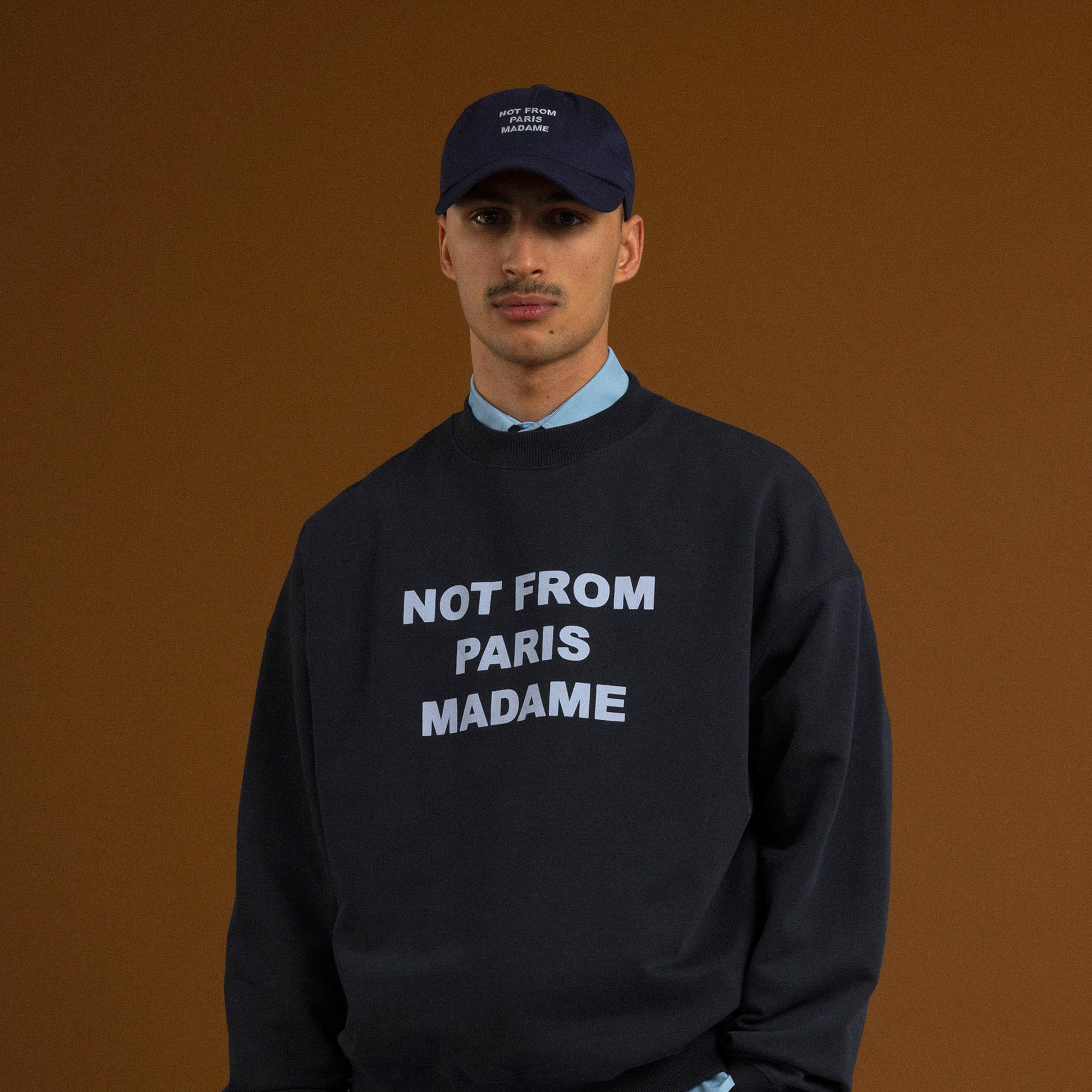 Drole De Monsieur NFPM Slogan Cap Navy