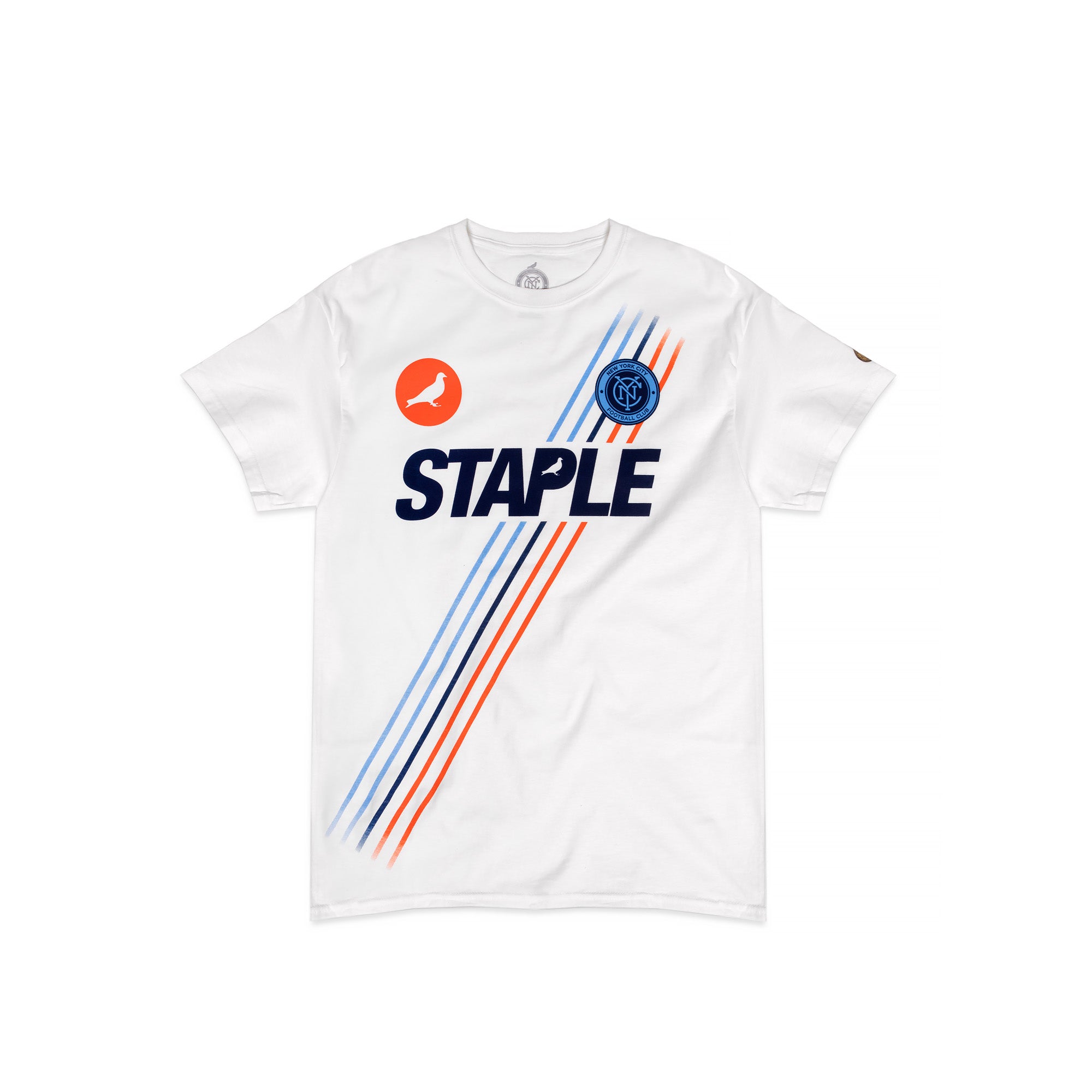 NYCFC x Staple Mens SS Tee 'White'
