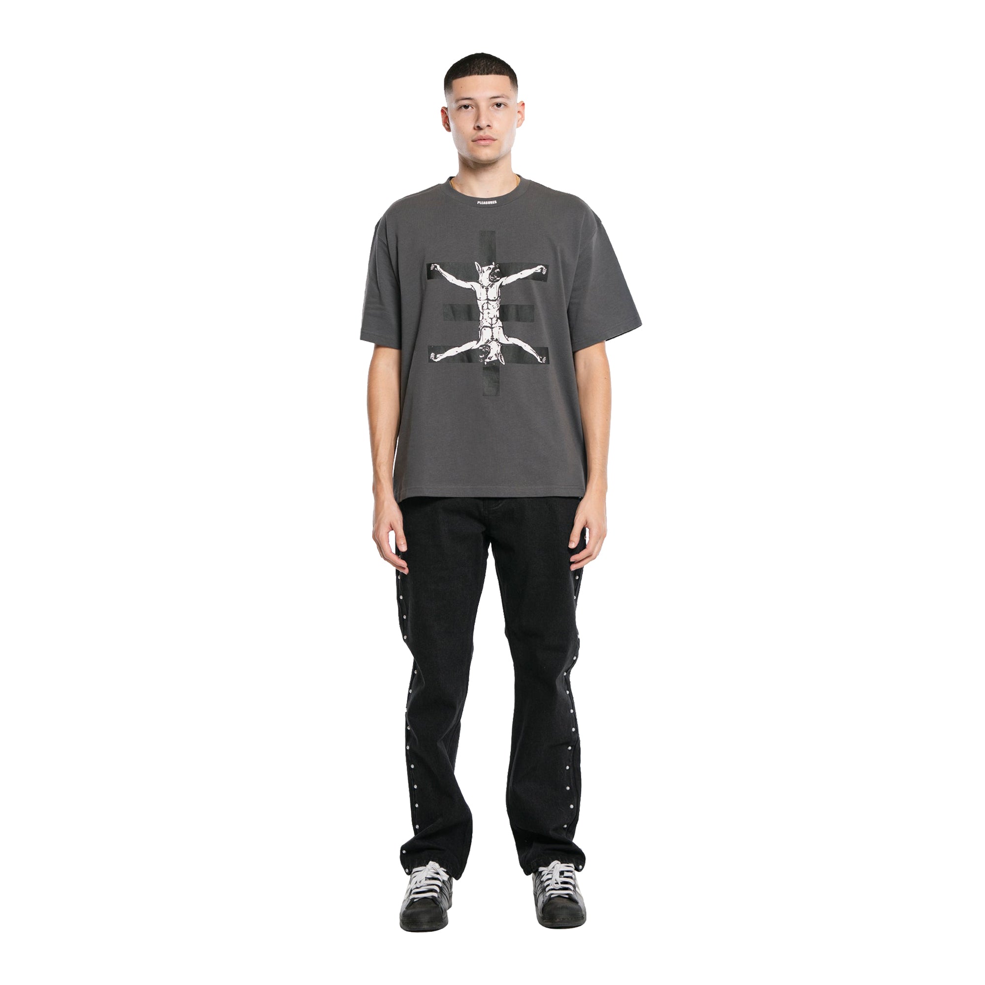 Pleasures Mens Sacrifice Heavyweight SS Tee