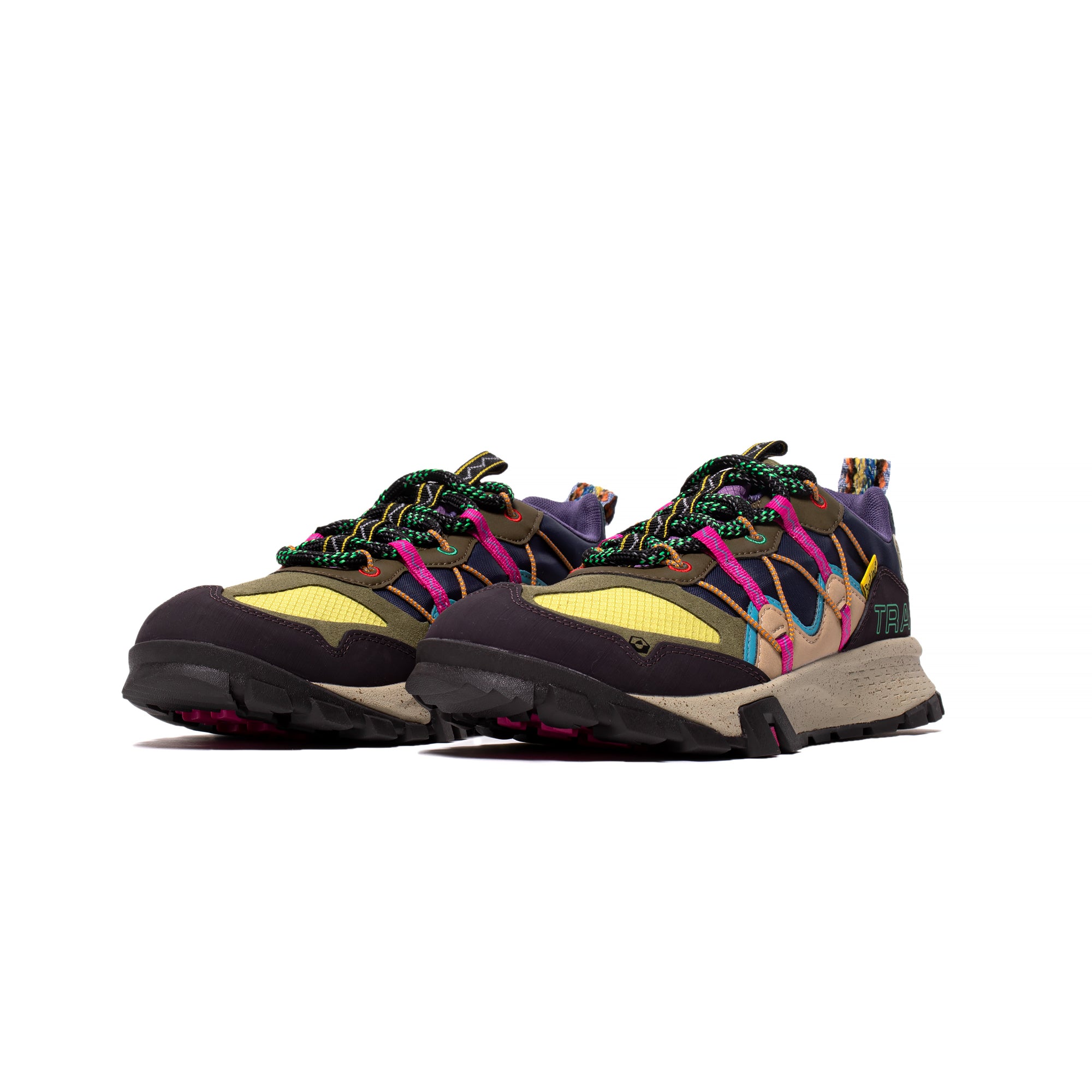 Timberland Mens Garrison Trail Low 'Dark Purple Mesh' Shoes
