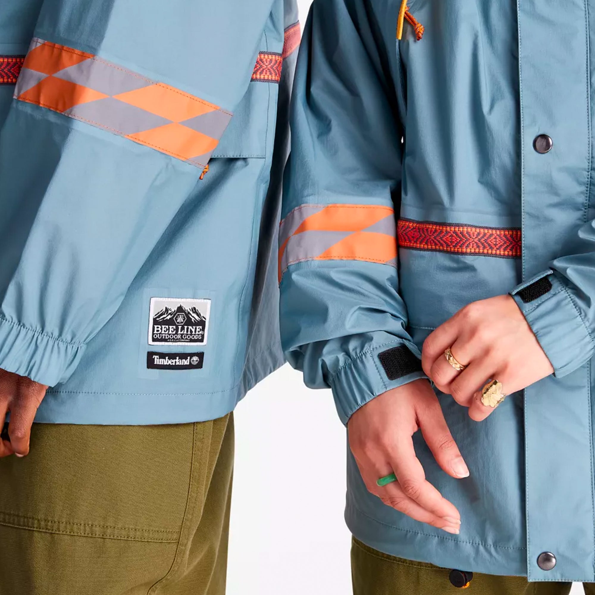Timberland x Beeline Mens 3 Layer Parka 'Arctic'