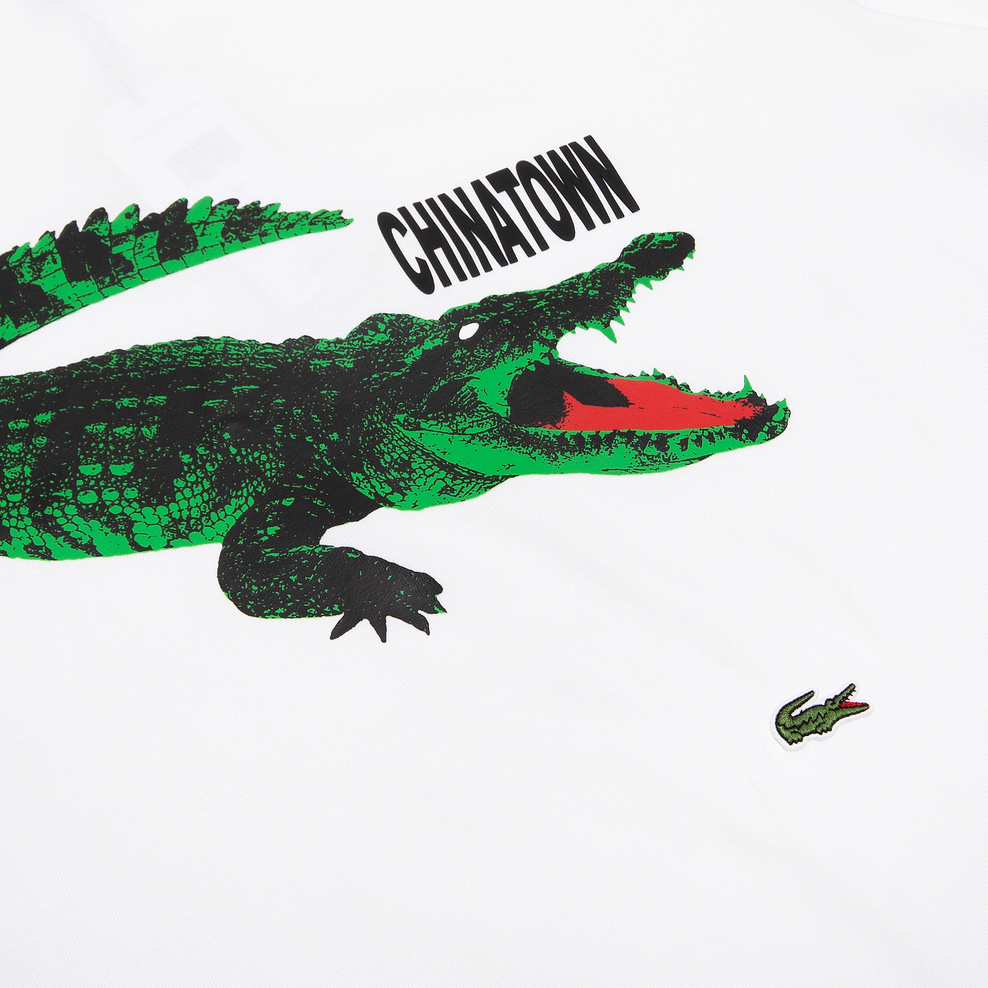 LACOSTE X CHINATOWN MARKET TEE SHIRT