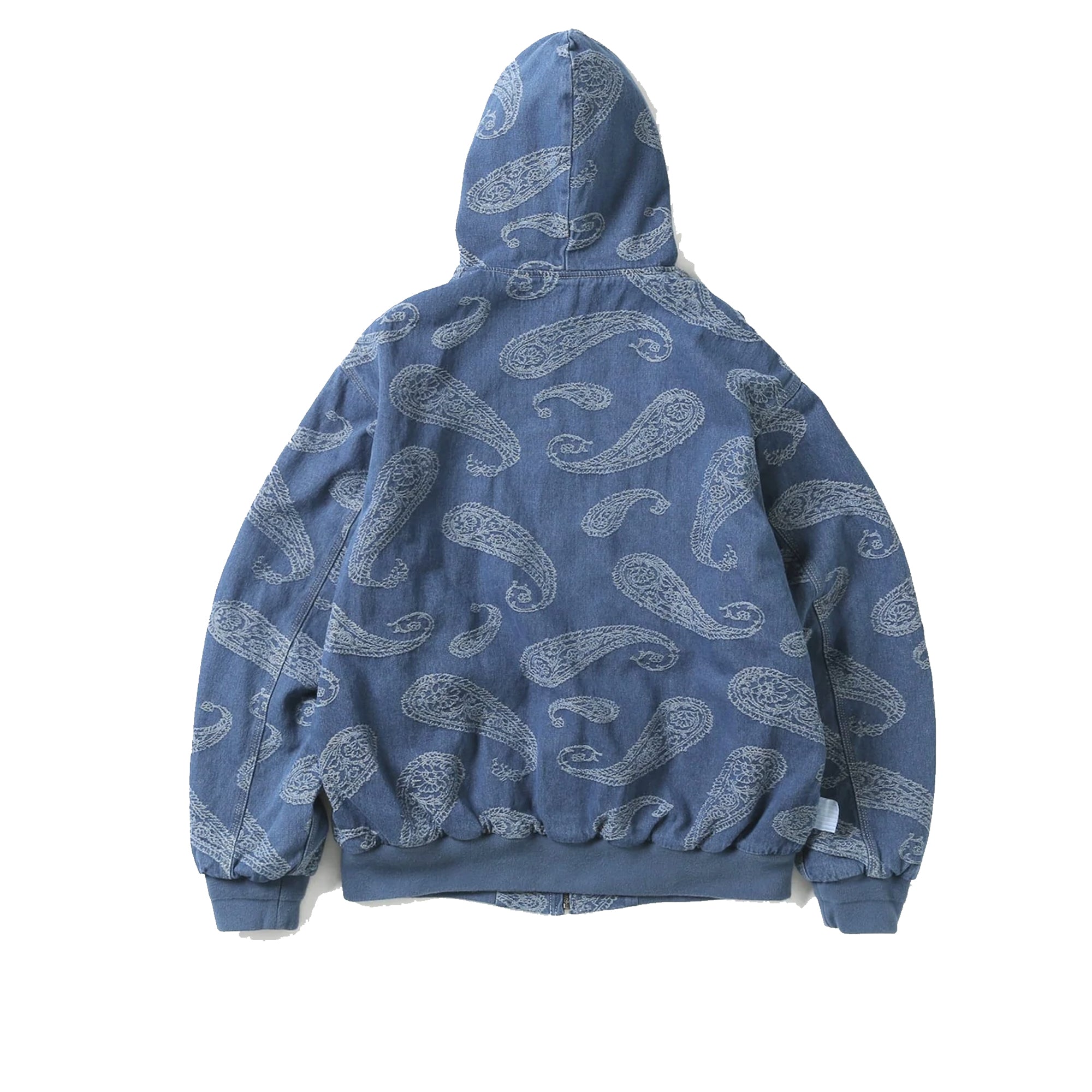 Thisisneverthat Mens Paisley Denim Jacket 'Blue'