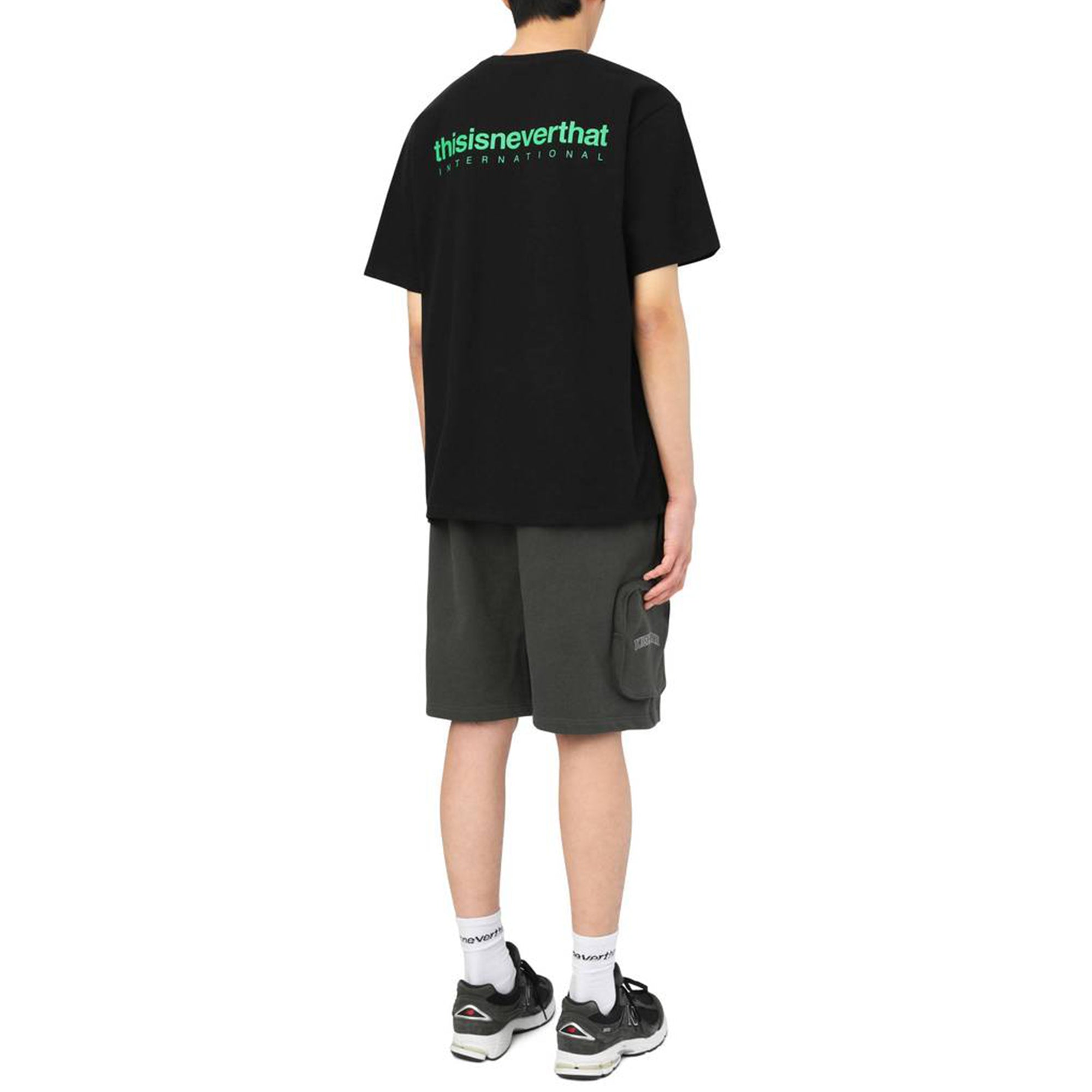 Thisisneverthat Mens INTL. Logo Tee 'Black'
