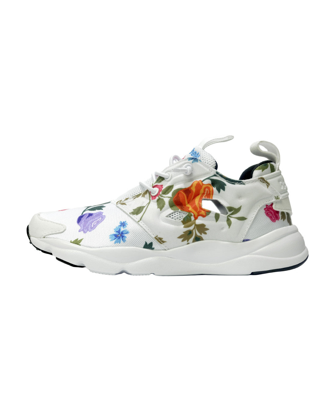 Reebok: Womens Furylite "Roses" (White/Blue/Gold/Tangerine)