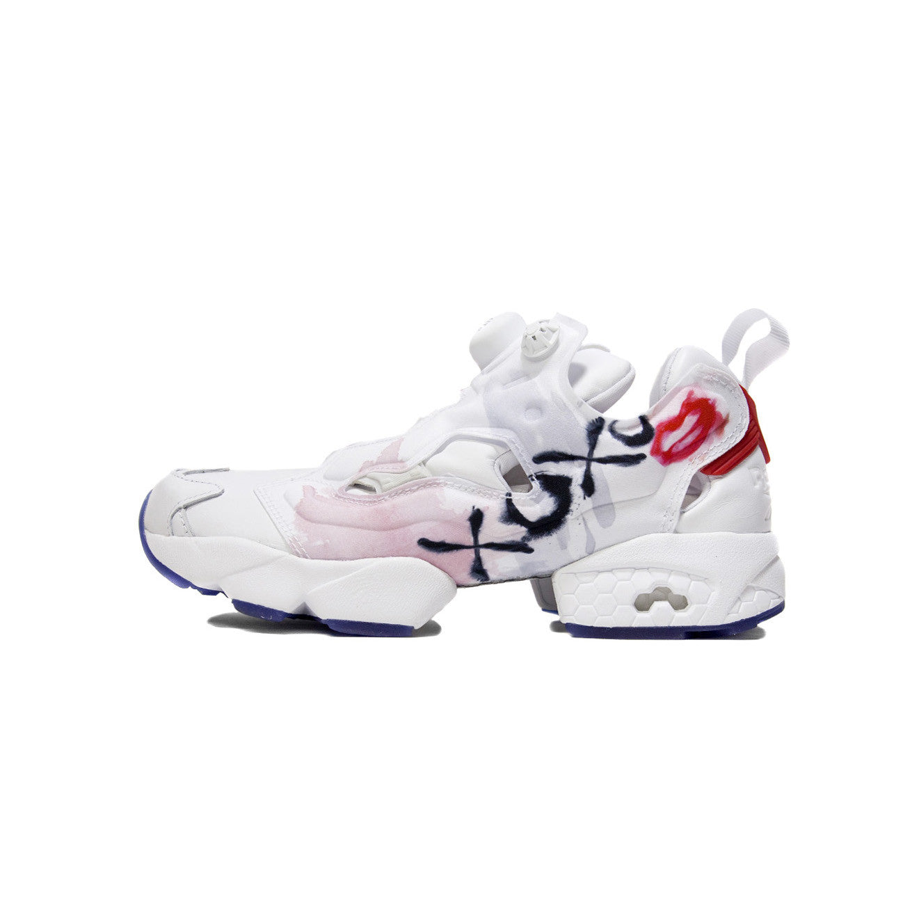 Reebok Women's Instapump Fury - White/Red/Pink