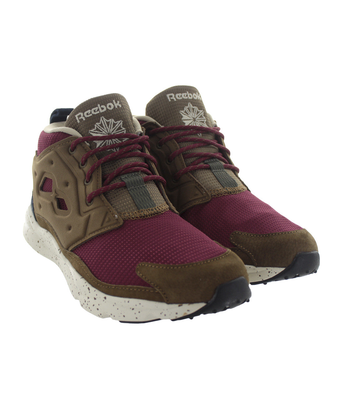 Reebok Men's Furylite Chukka SO - Burgundy/Khaki/Navy