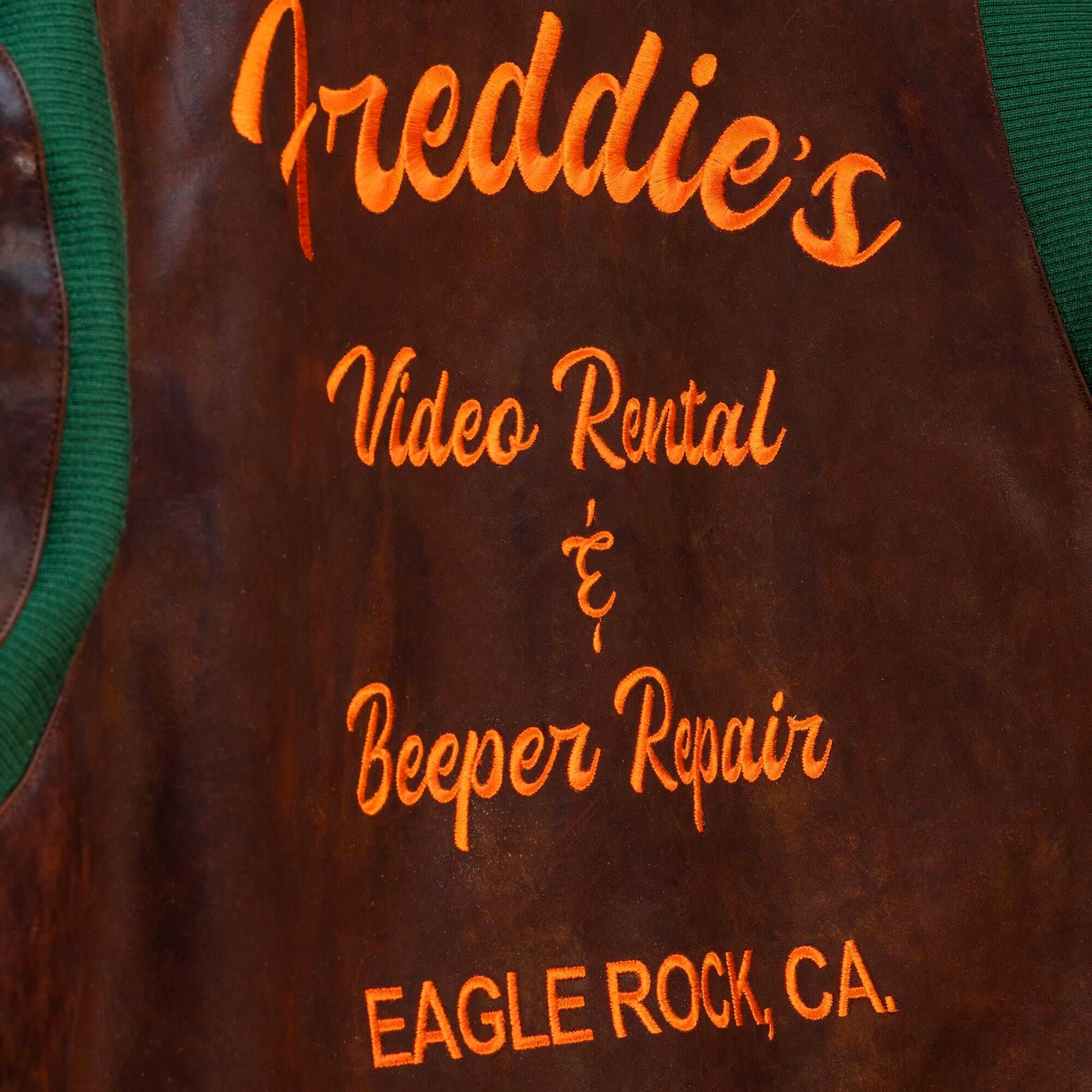 Mitchell & Ness x Fred Segal Mens Freddies Varsity Jacket