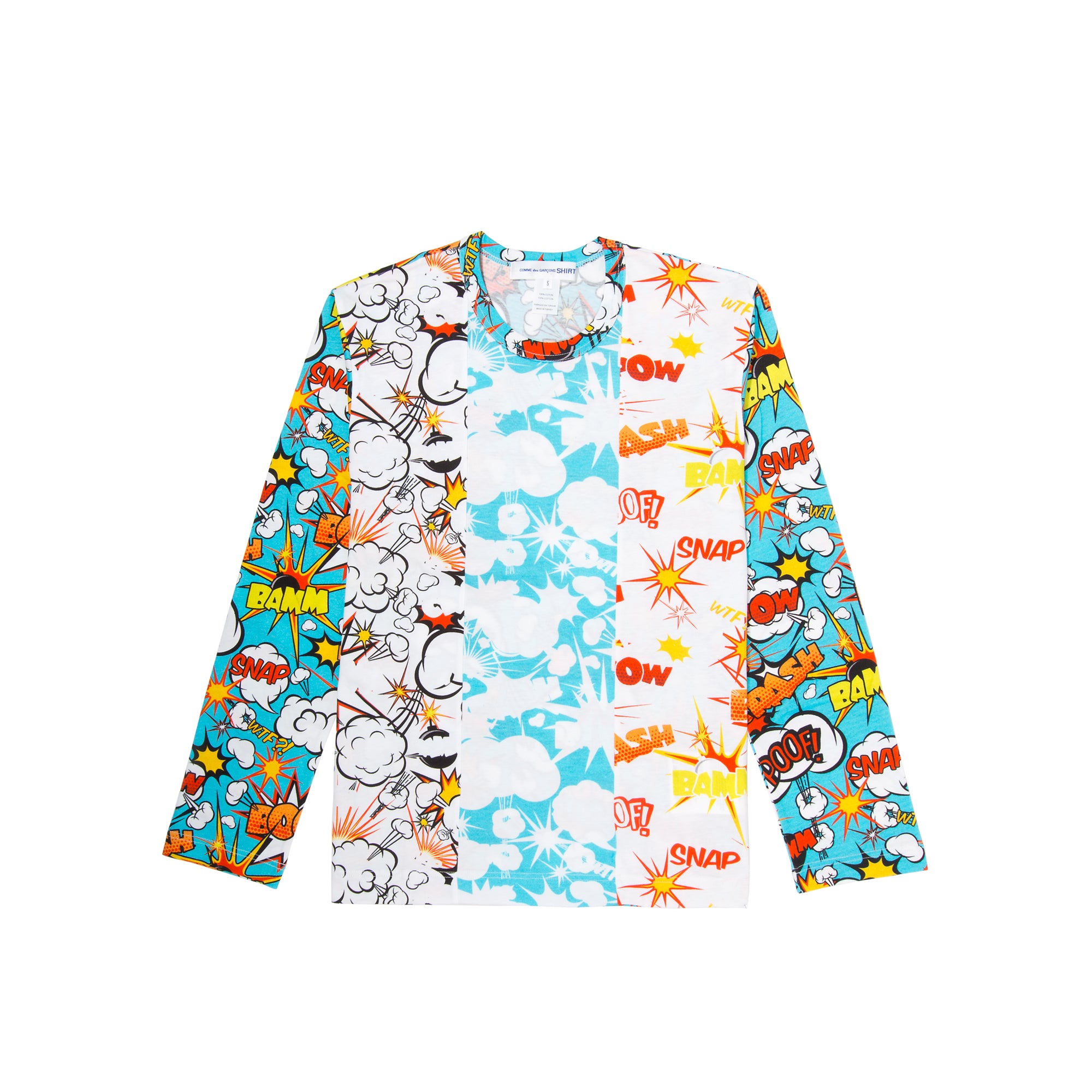 Comme des Garcons SHIRT Comic Strip Long Sleeve Tee