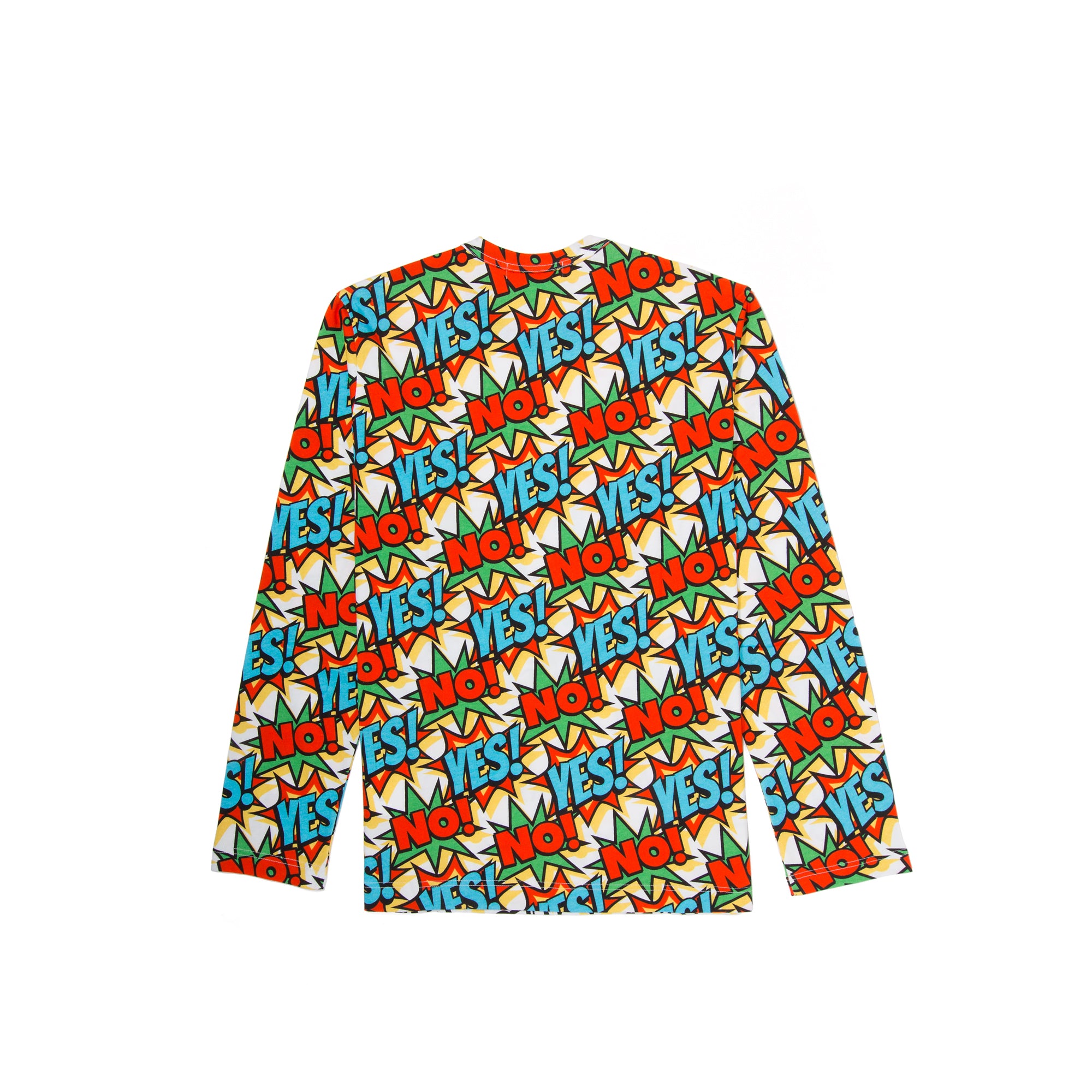 Comme des Garcons SHIRT Mens Comic Graphic Long Sleeve Tee