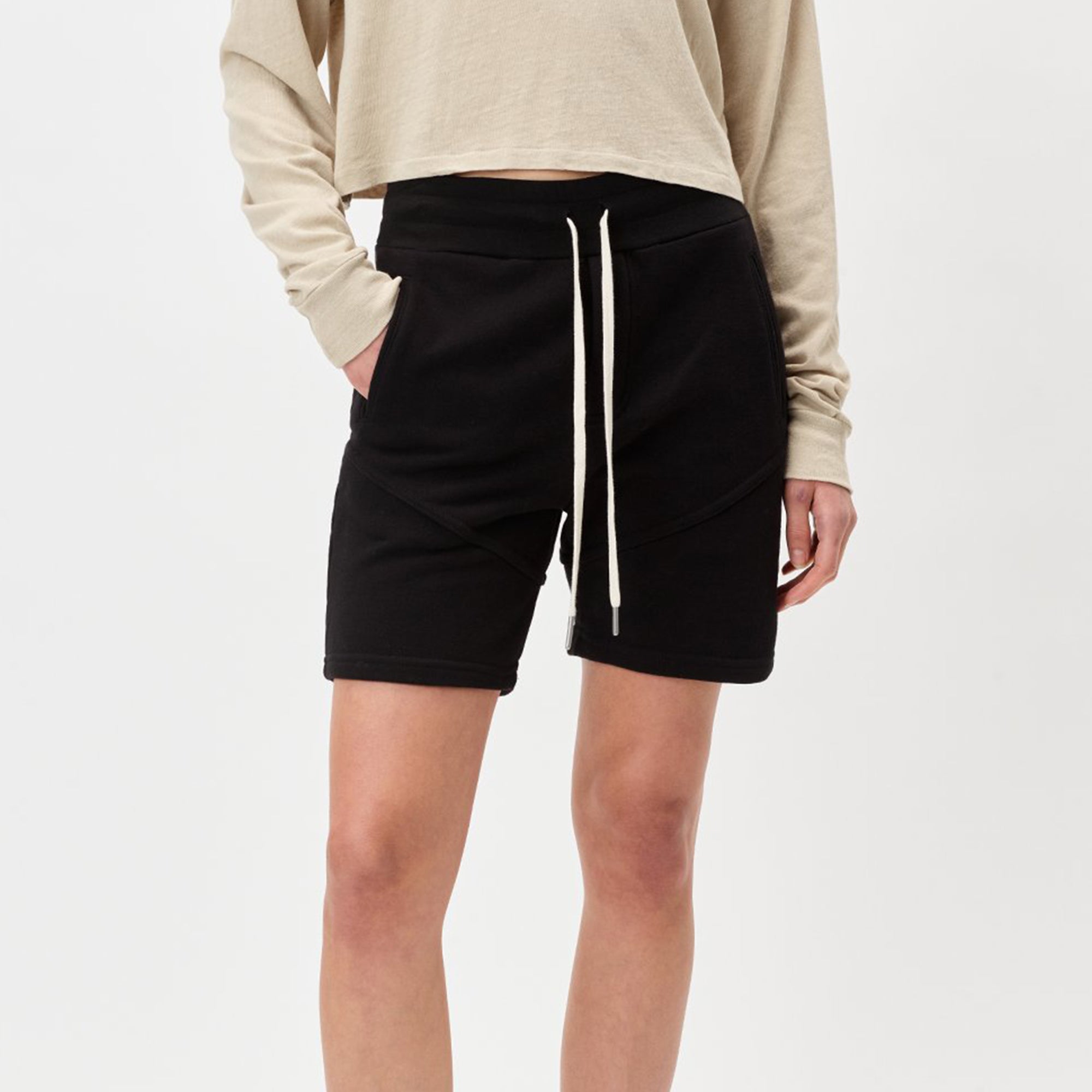 John Elliot Womens Escobar 'Black' Shorts