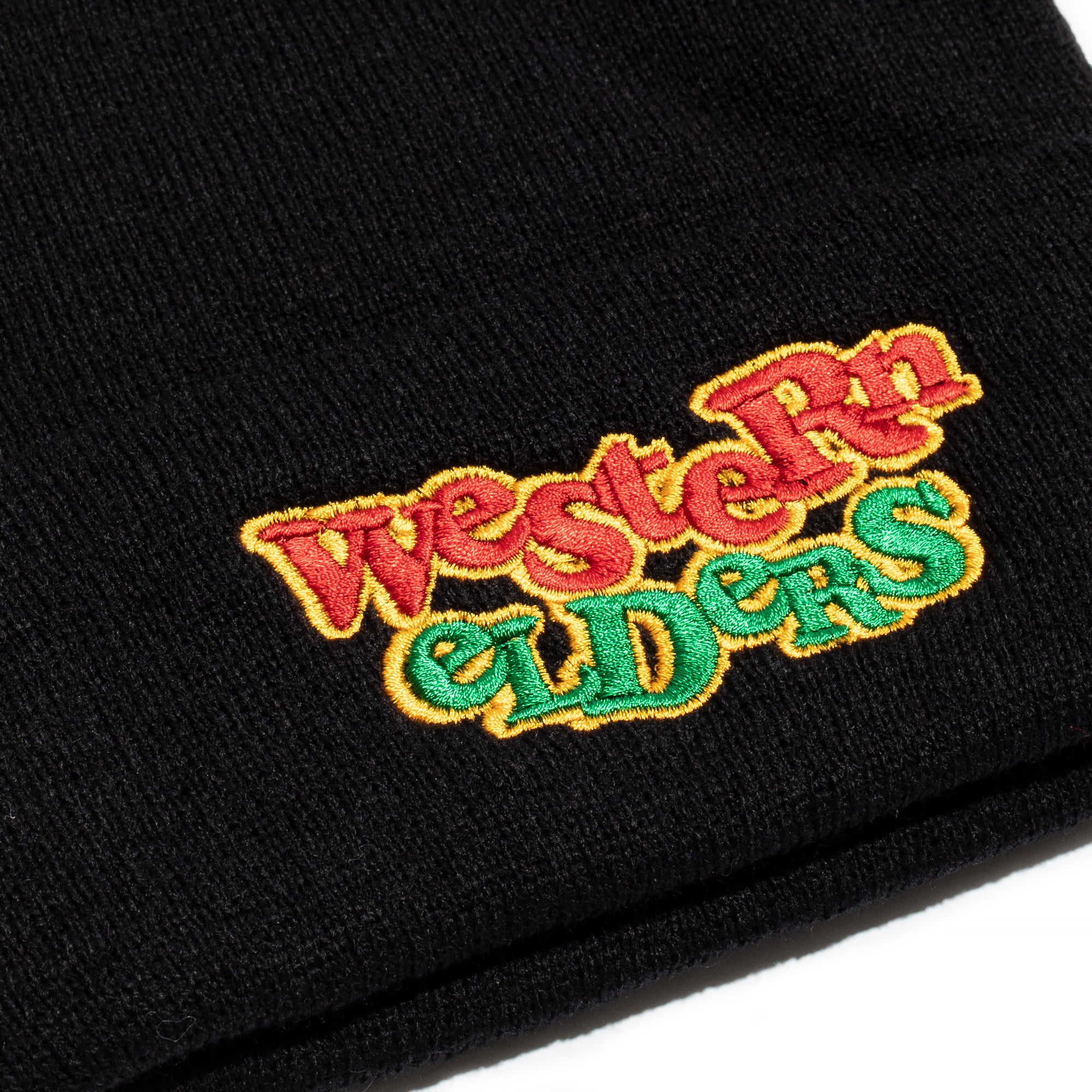 Western Elders Playtime Logo Classic Beanie Black
