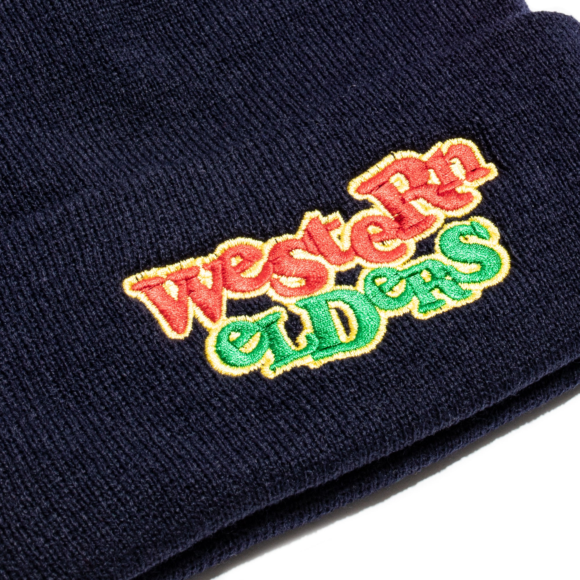 Western Elders Playtime Logo Classic Beanie Navy