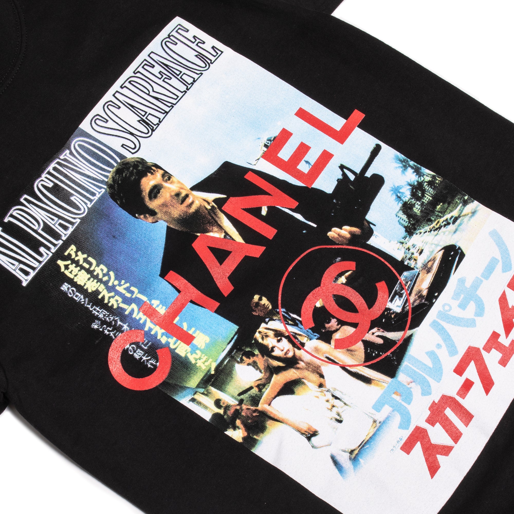 White Lightning Mens Charface T-Shirt 'Black'