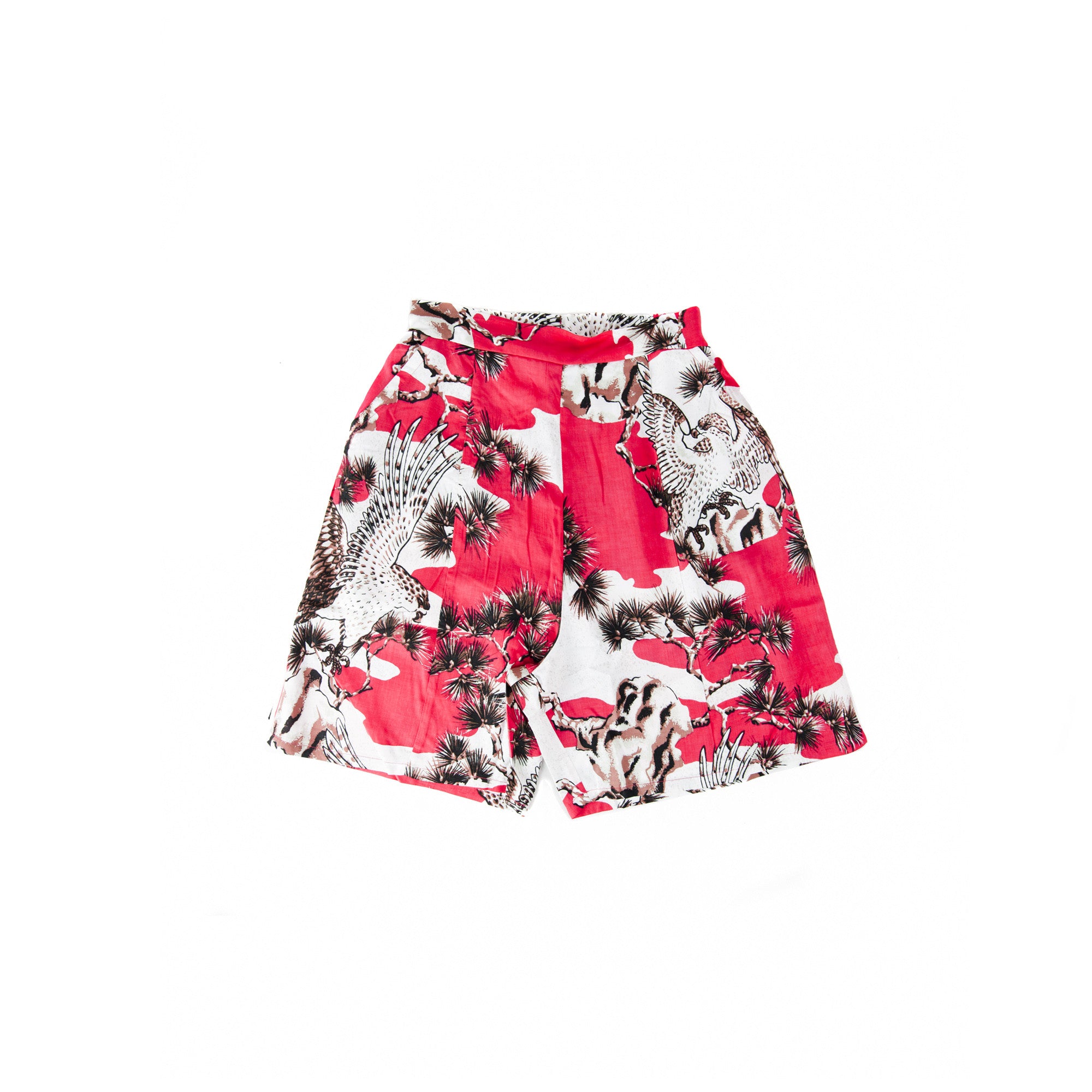 Stussy Women's Falcon Boxer Shorts- Red
