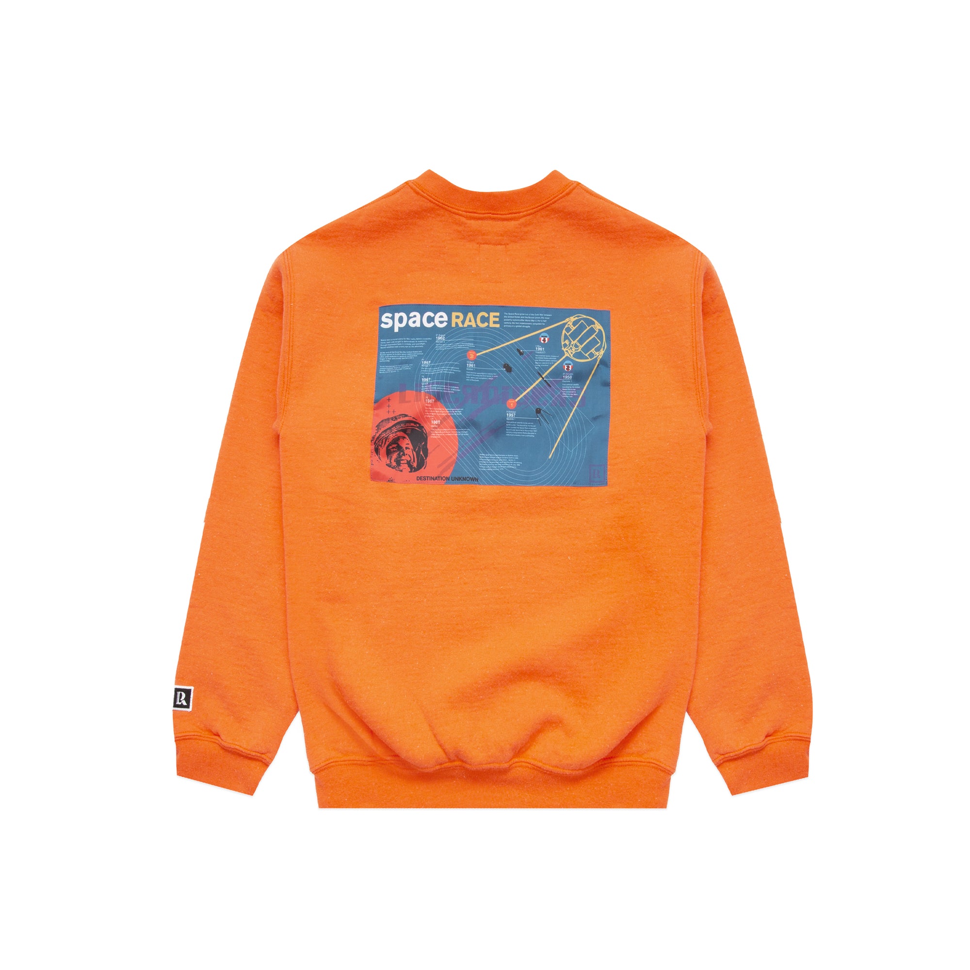Liberaiders Mens Space Race Crewneck Sweatshirt