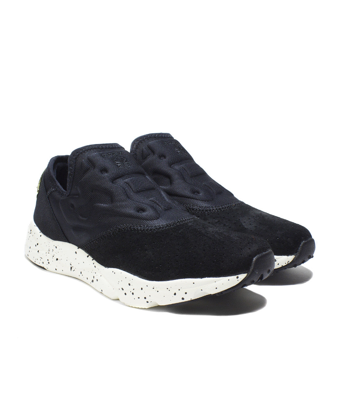 Reebok Women's FuryLite Slip-On Lux - Black/Chalk