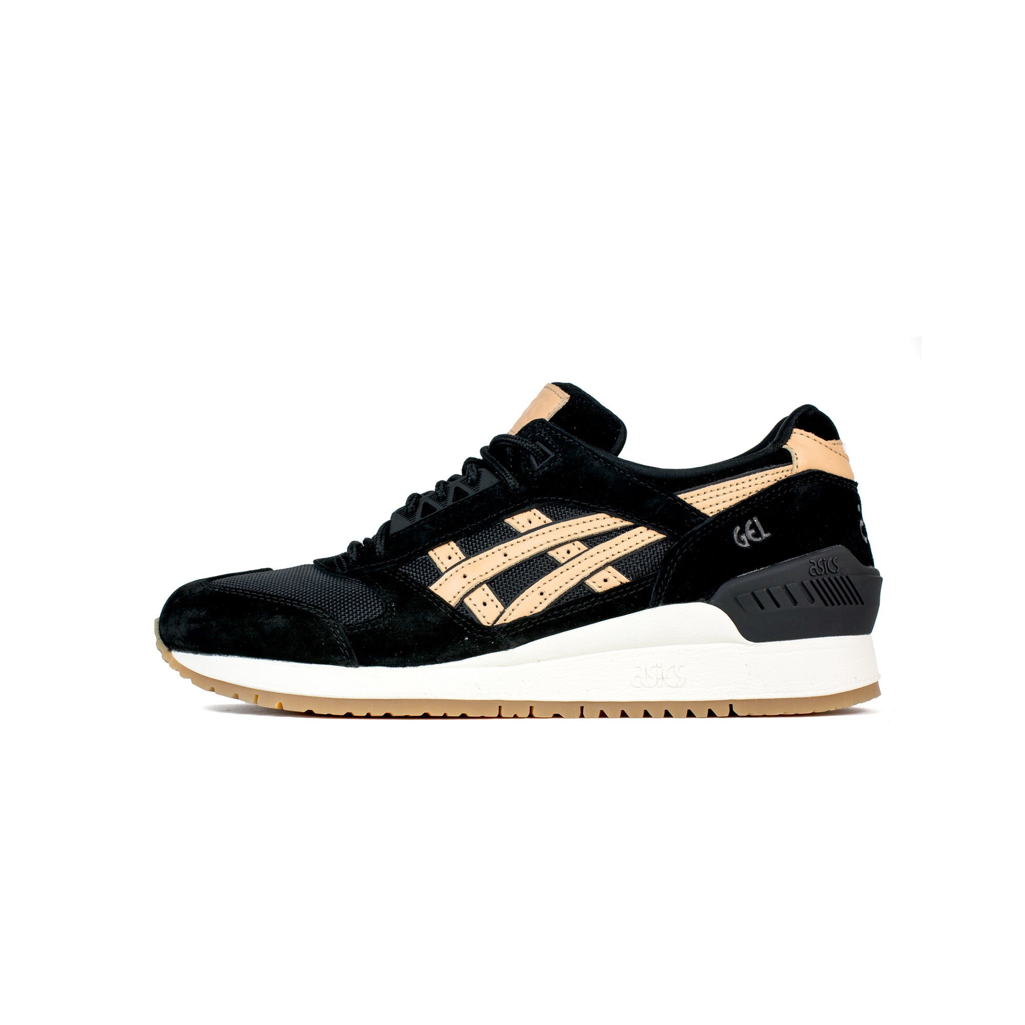 asics, mens, gel respector, gel-respector, veg tan, veg-tan, H6T4L-9005, asics mens, men's, veg tan pack, black, sand, vegan, vegan leather