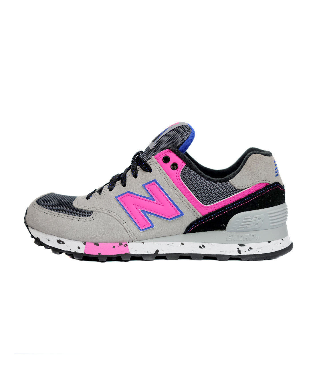 New Balance: Women's WL574OGP (Grey/Pink)